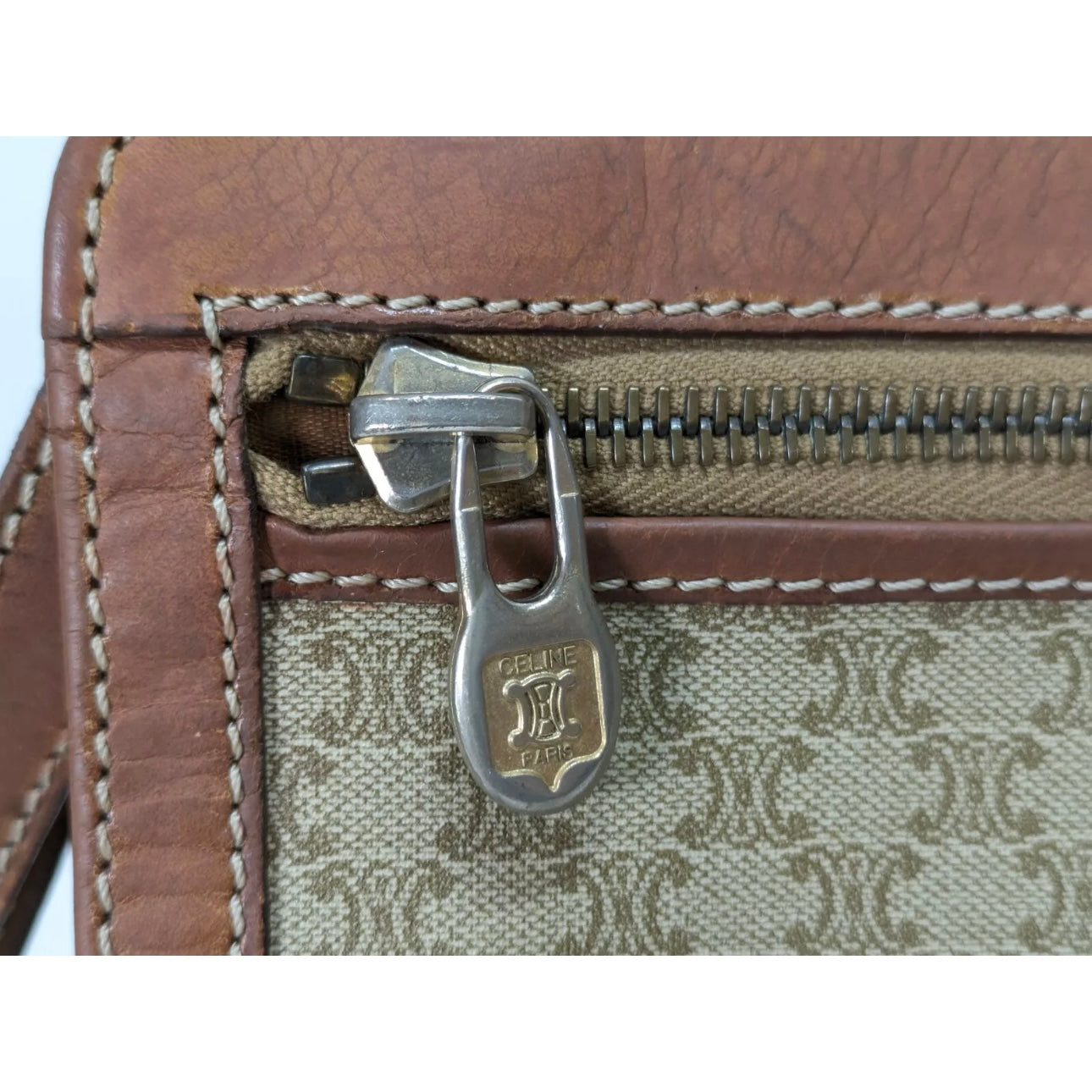 CELINE Macadam Vintage Clutch