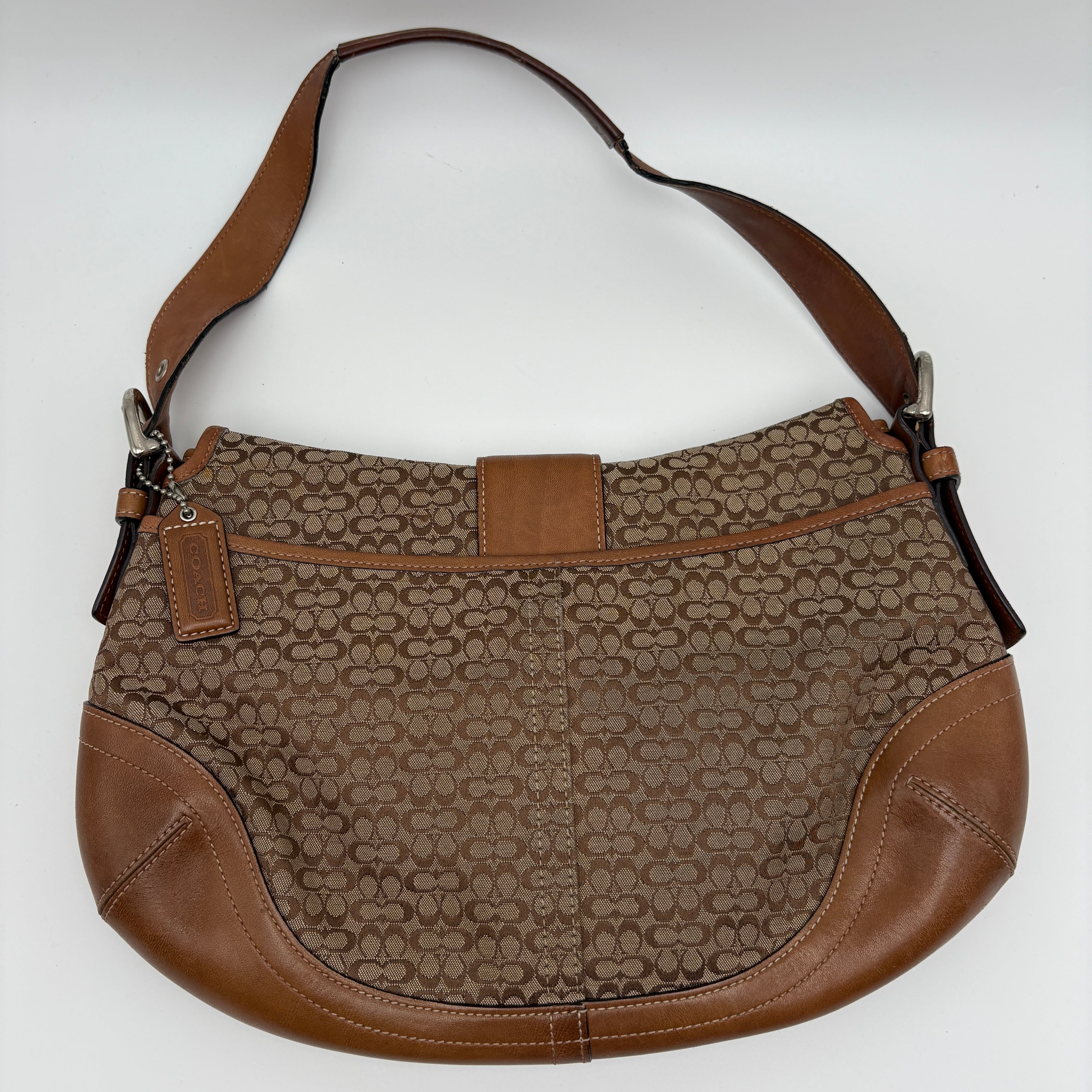 Coach Signature brown bag