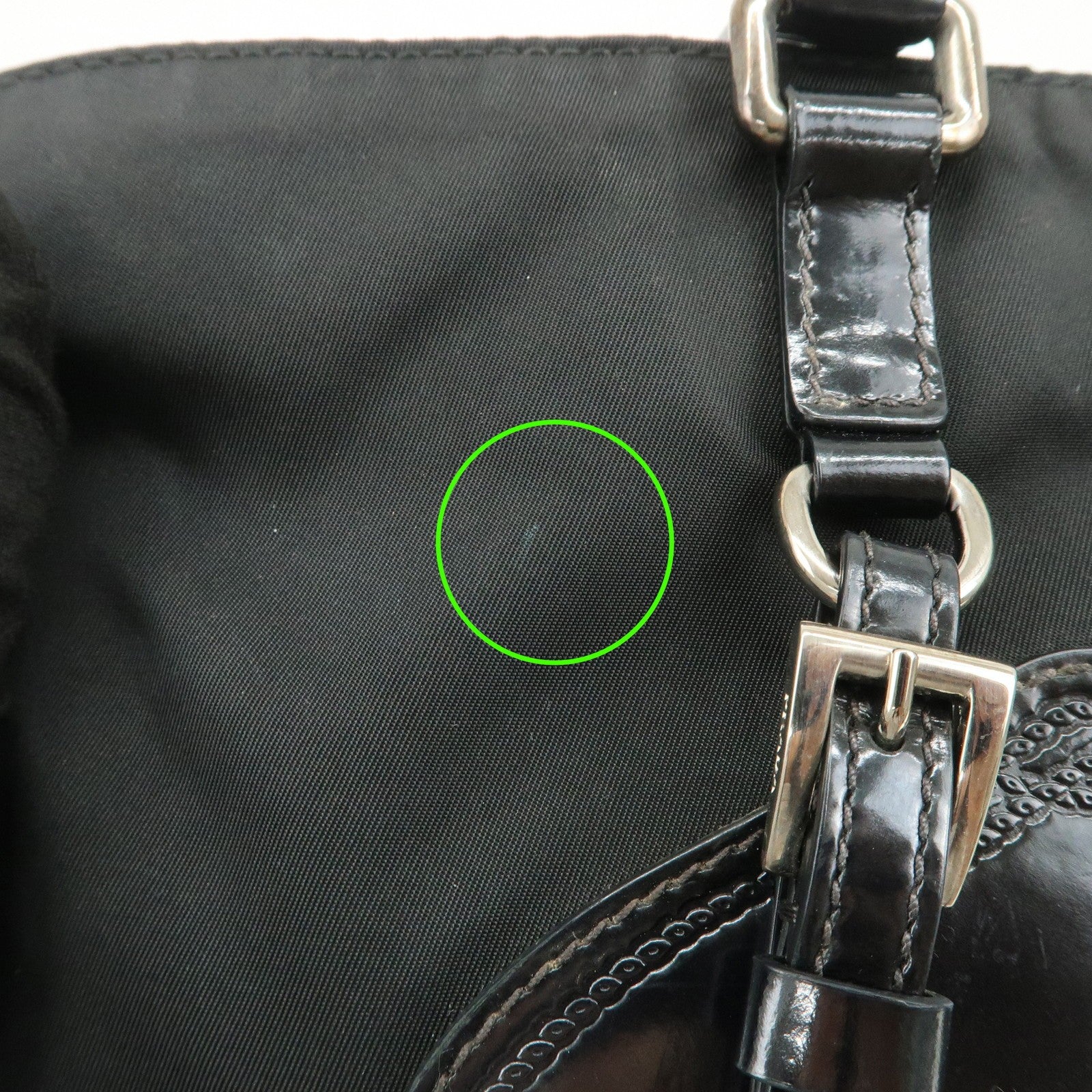 Prada BR3228 2Way Bag - Black, Nylon and Leather
