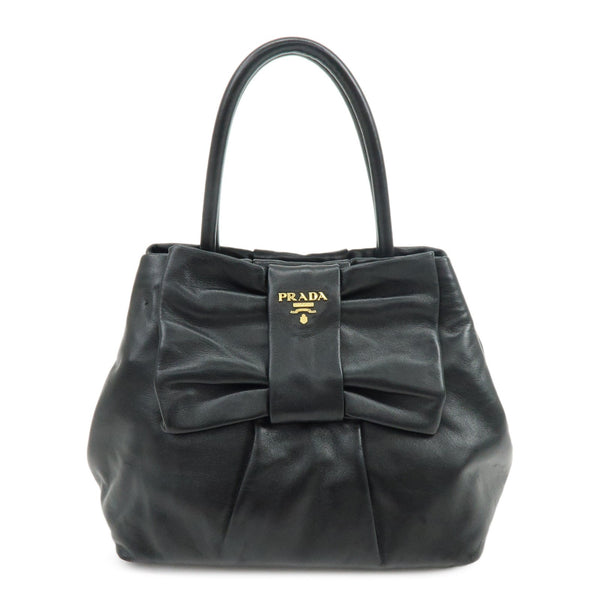 Prada Hand Bag - Black, Nappa Leather