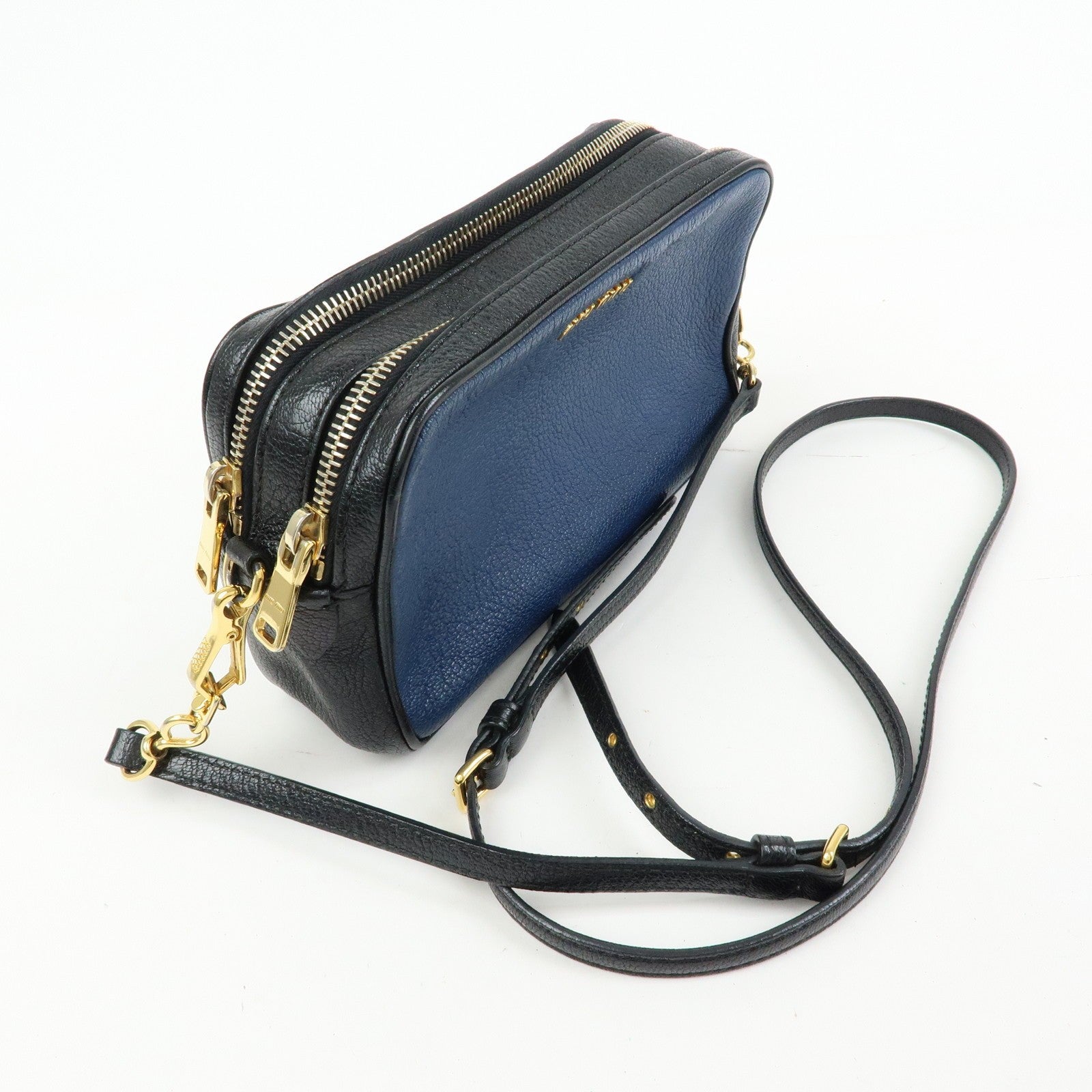 Miu Miu Shoulder Bag - Blue, Leather