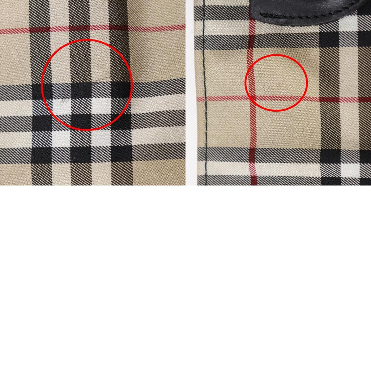 Burberry Blue Label Nova Check Tote Bag - Beige, Nylon