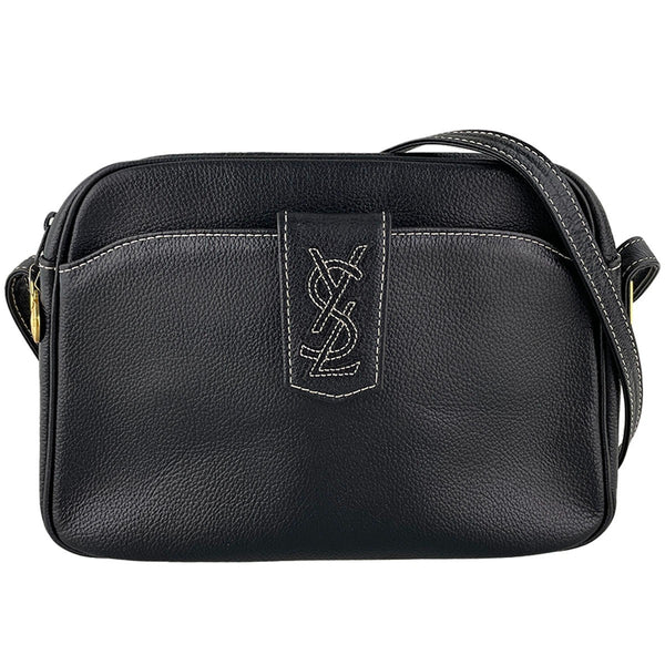 Saint Laurent Shoulder Bag - Black, Leather