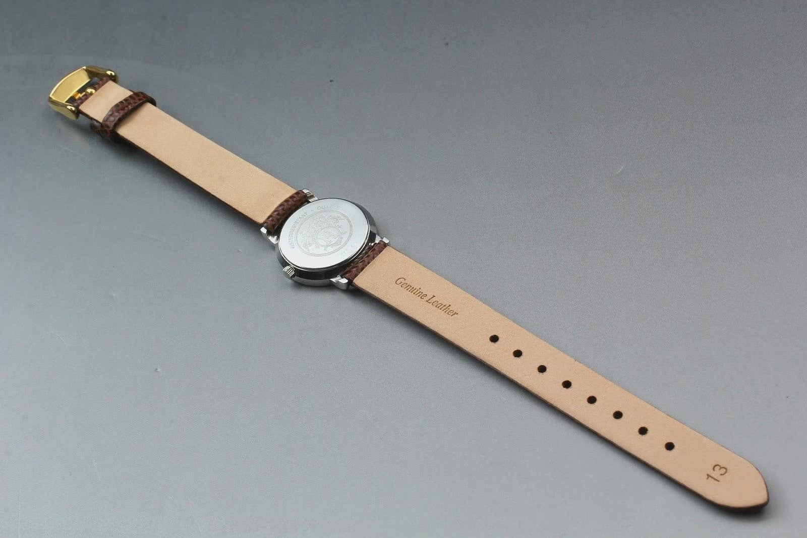 Hermès Serie Wristwatch - Gold White, Stainless Steel