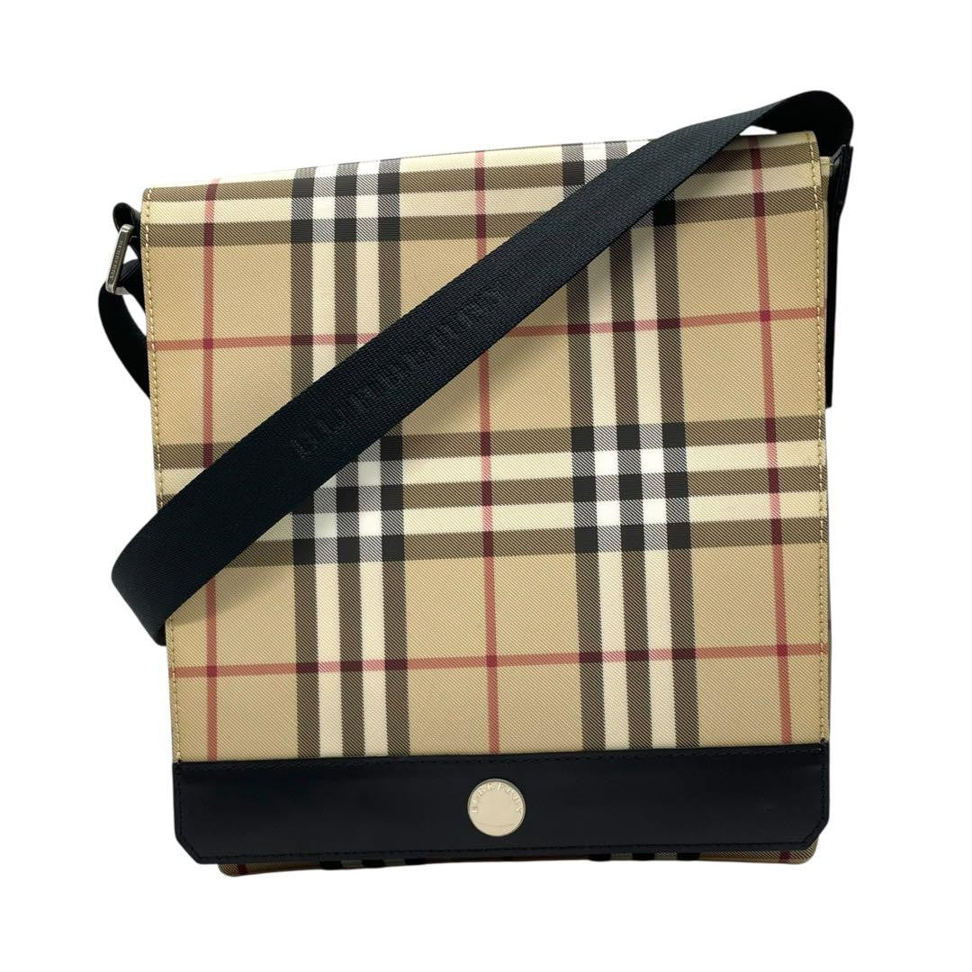 Burberry s87 Shoulder Bag - Beige, PVC