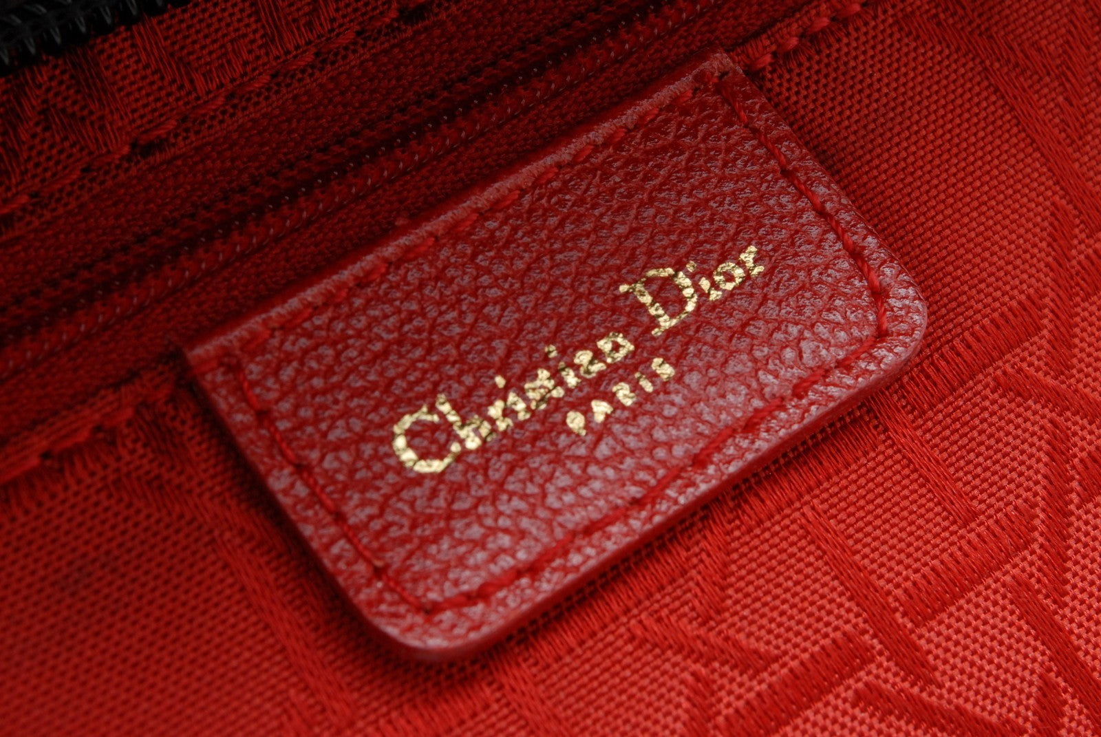 Christian Dior Lady Dior Handbag - Black, Nylon
