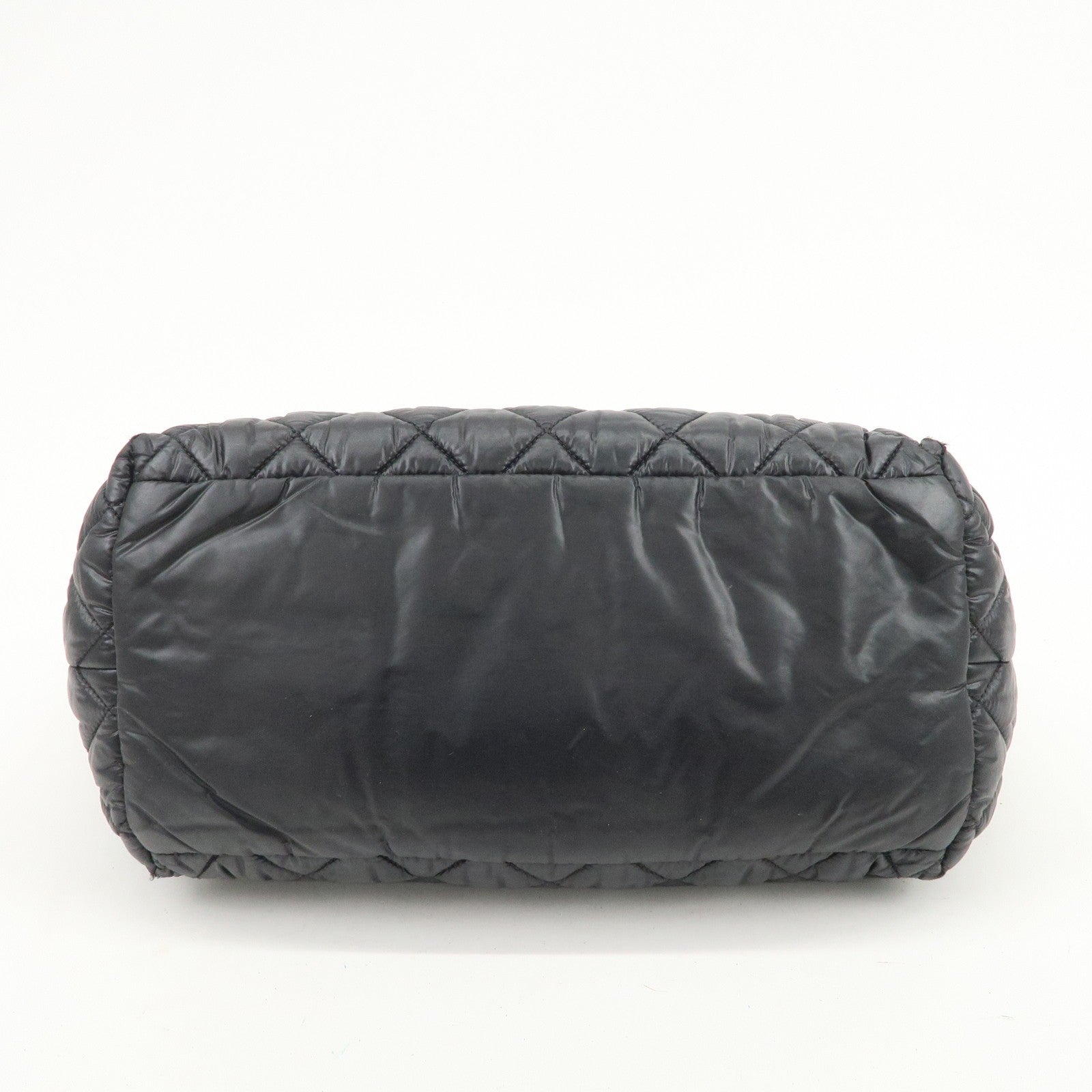 Chanel Coco Cocoon PM Tote Bag - Black, Nylon Leather