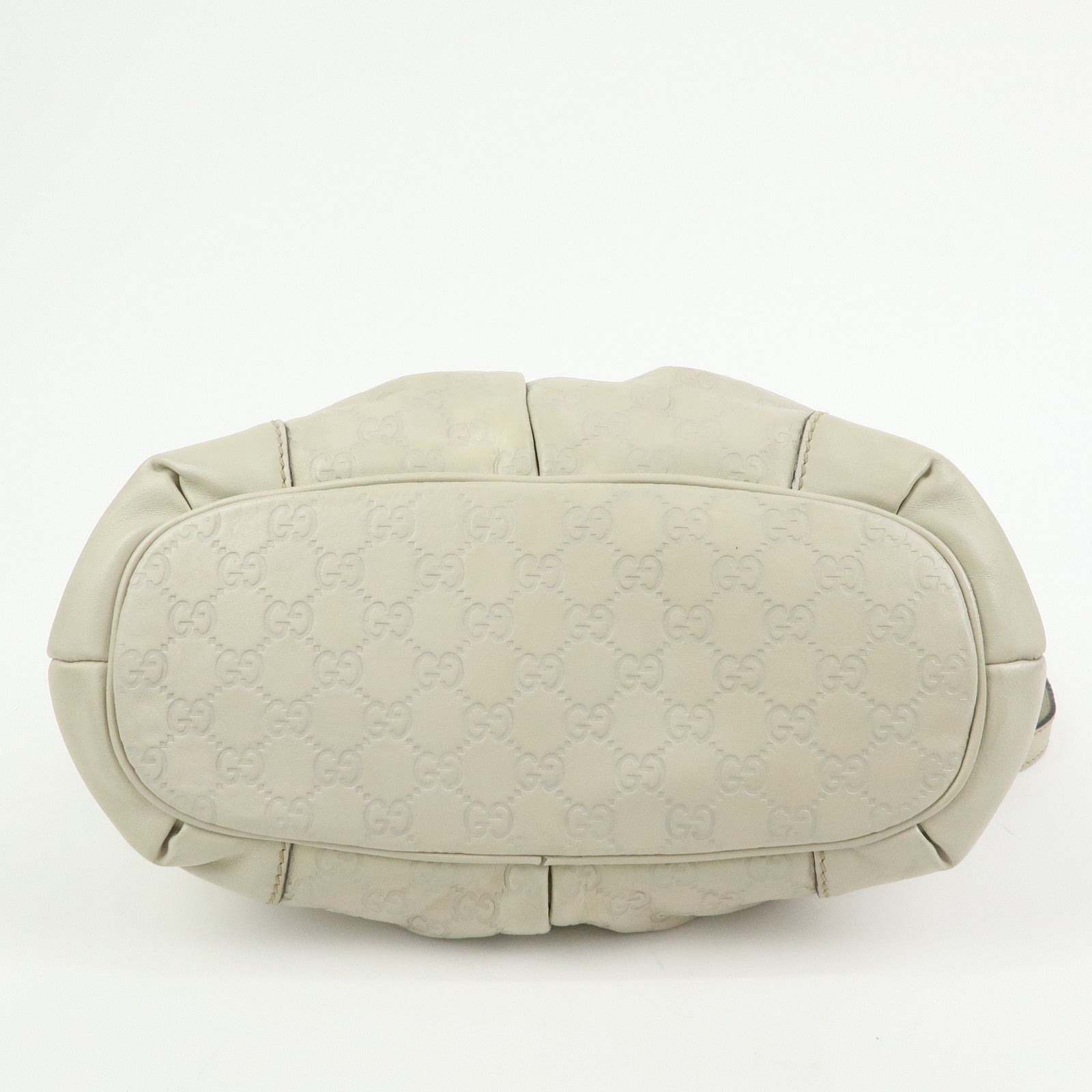 Gucci Sukey 2Way Hand Bag - Ivory, Guccissima Leather