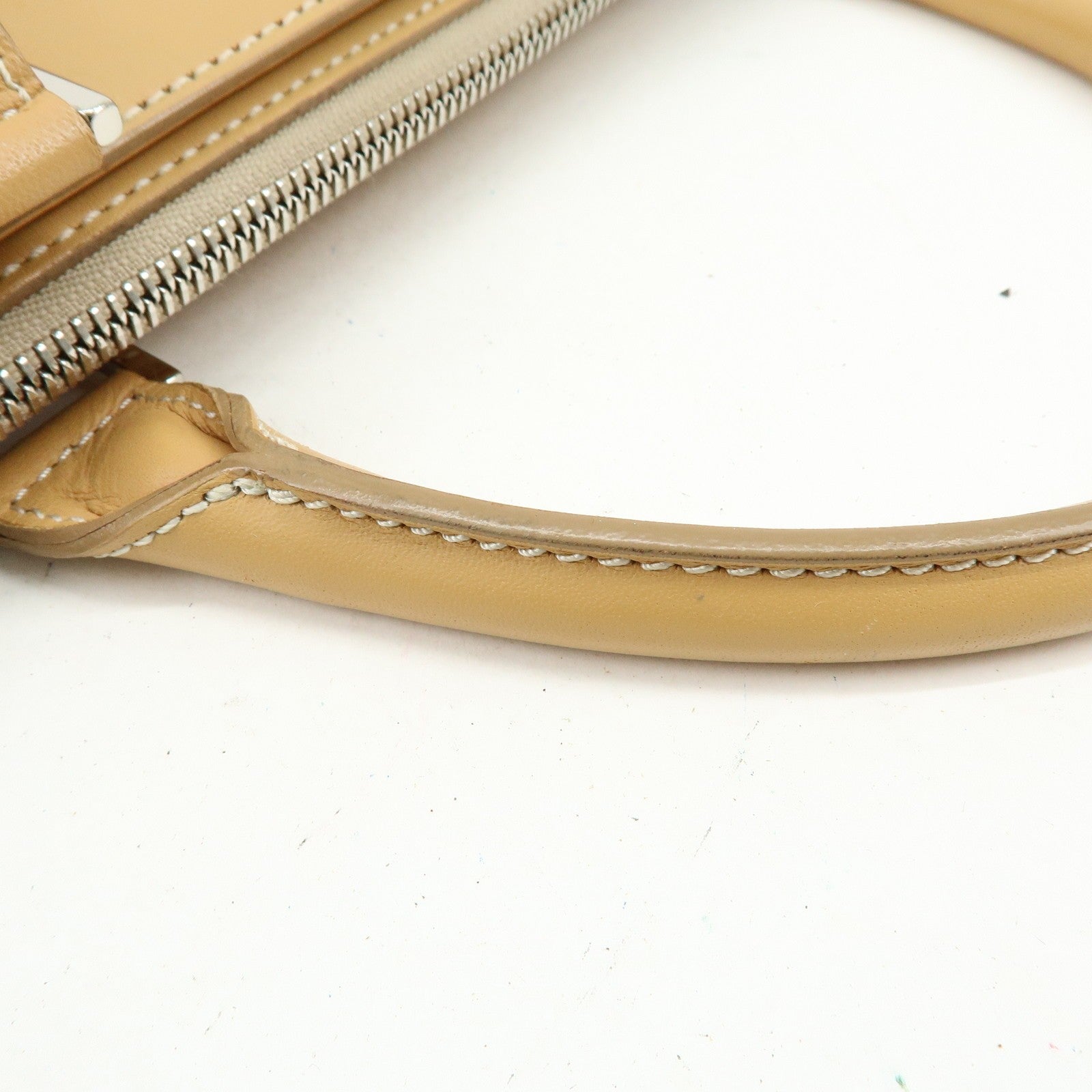 Burberry Tote Bag - Beige, Canvas Leather