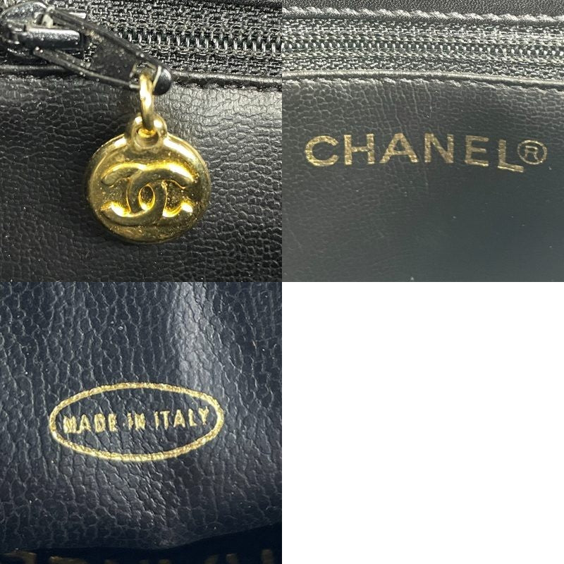 CHANEL Matelasse Waist Bag - Black, Lambskin Leather