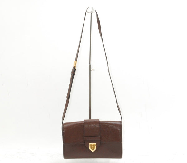 Saint Laurent Vintage Shoulder Cross Body Bag - Brown, Leather 