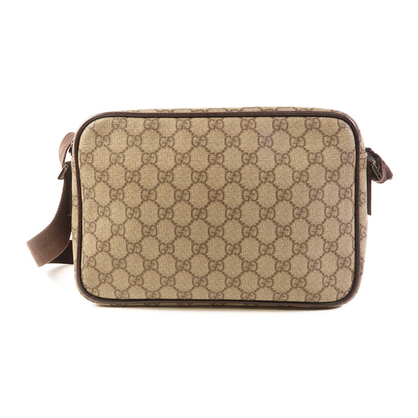 Gucci GG SHW Shoulder Bag - Brown, PVC Coated Canvas