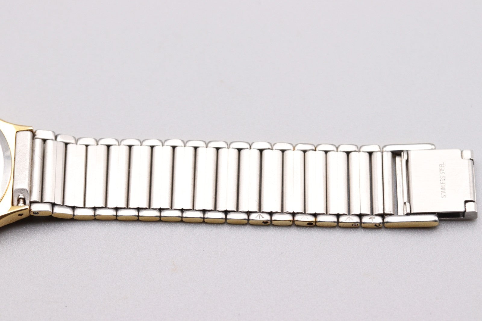 Yves Saint Laurent Vintage Quartz Watch - White, Stainless Steel