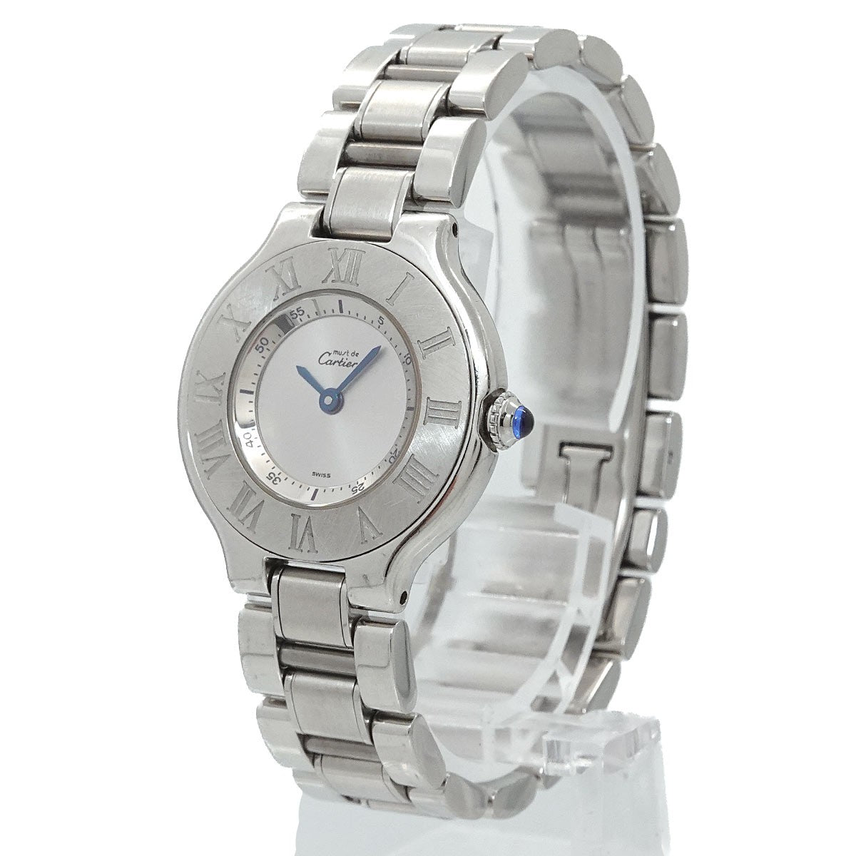 Cartier Must 21 W10109T2 Watch - Silver, Stainless Steel