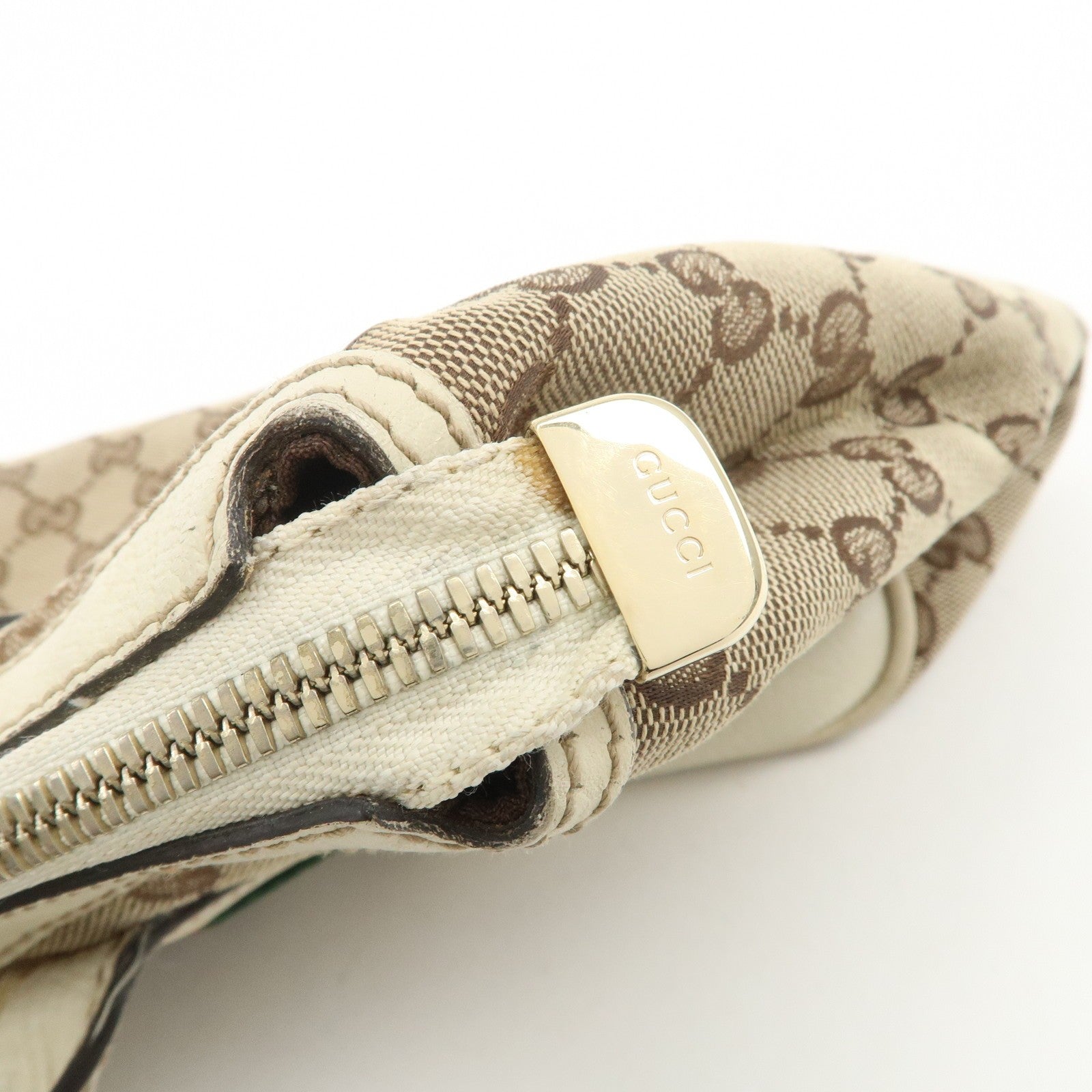 Gucci Princy Sherry Tote Bag - Brown Ivory, GG Canvas Leather 