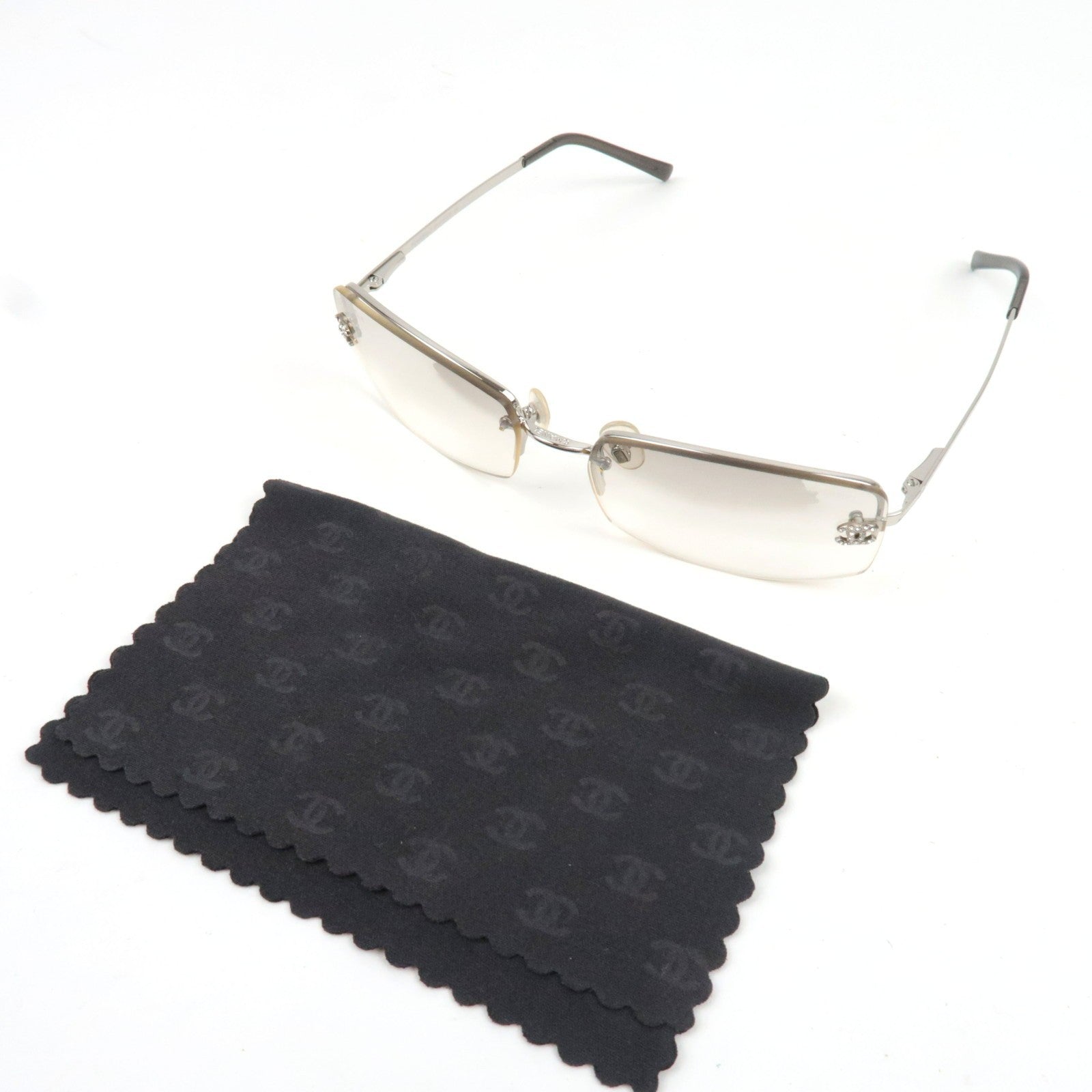 Chanel 4093-B C.124/61 Sunglasses - Gray, Metal