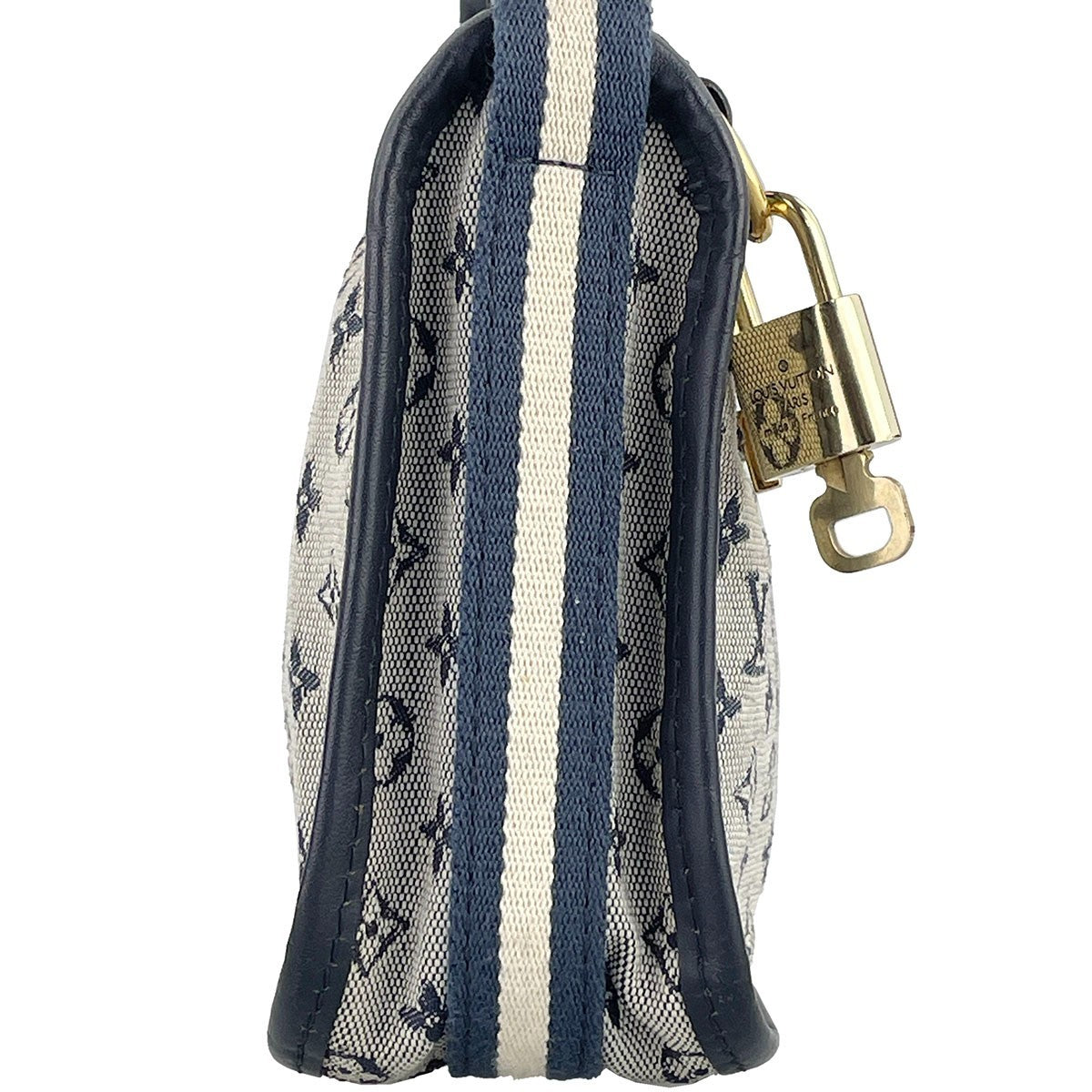 Louis Vuitton Pochette Catherine Shoulder Bag - Navy, Cotton