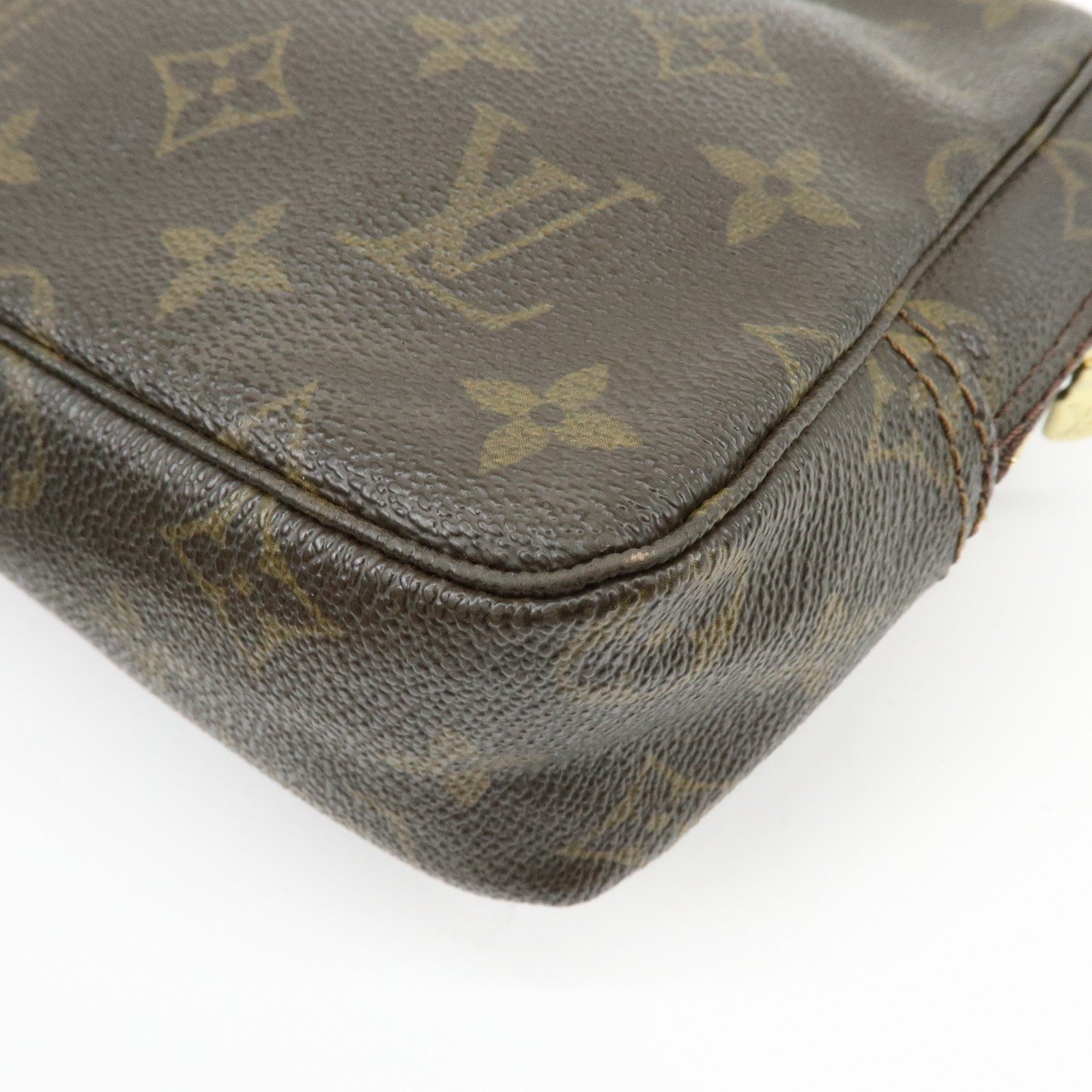 Louis Vuitton Trousse Toilette Monogram Clutch - Brown, Leather