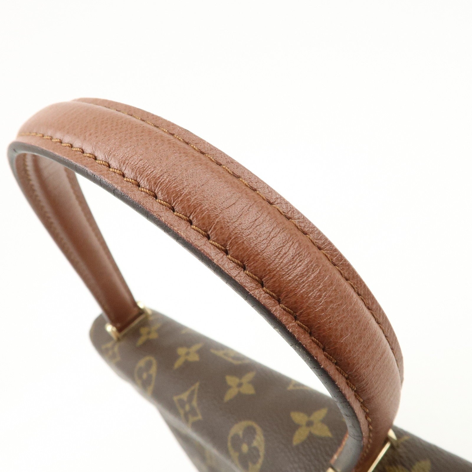Louis Vuitton Malesherbes Hand Bag - Brown, Monogram Canvas