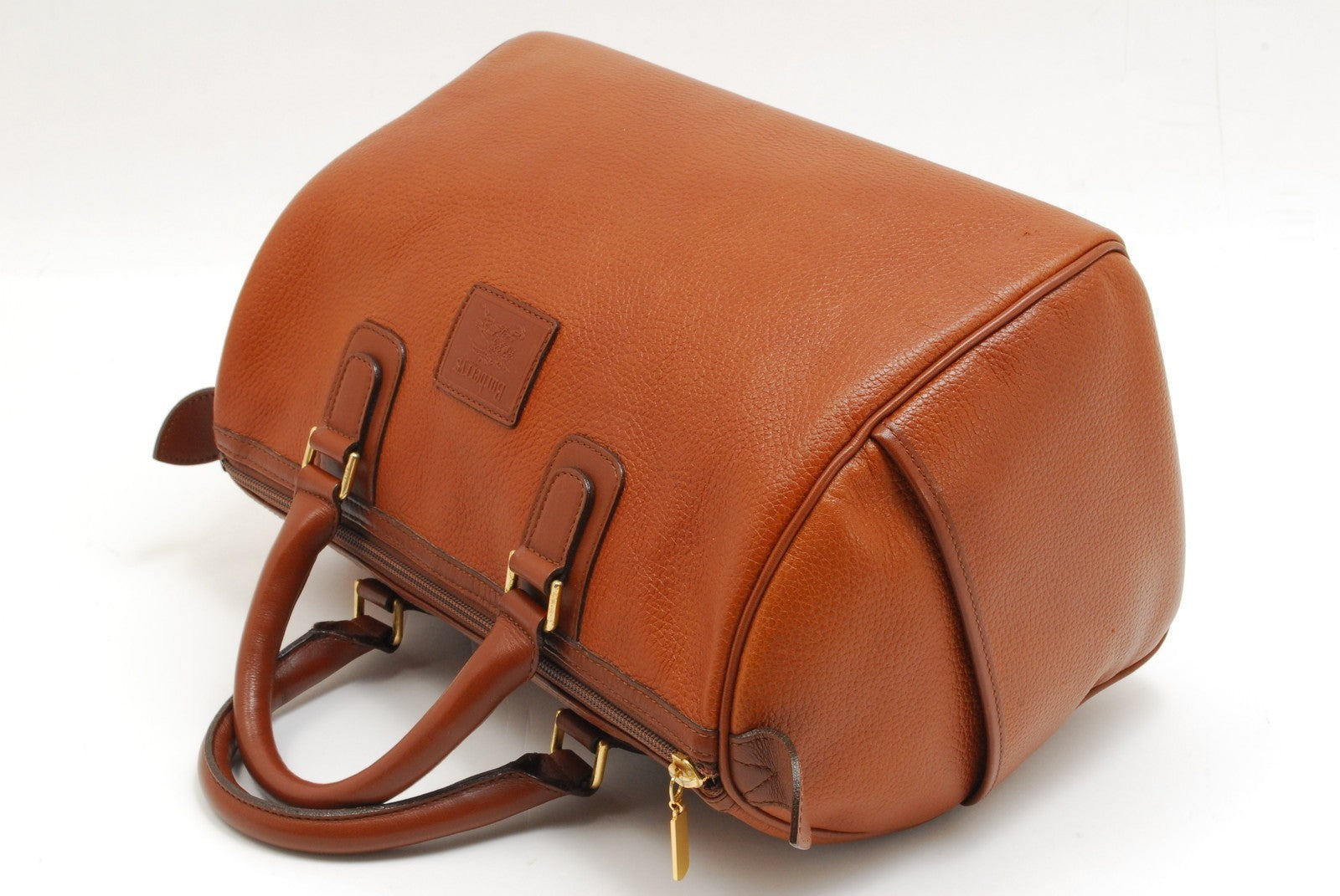 Burberry Nova Check Horse Handbag - Brown, Leather