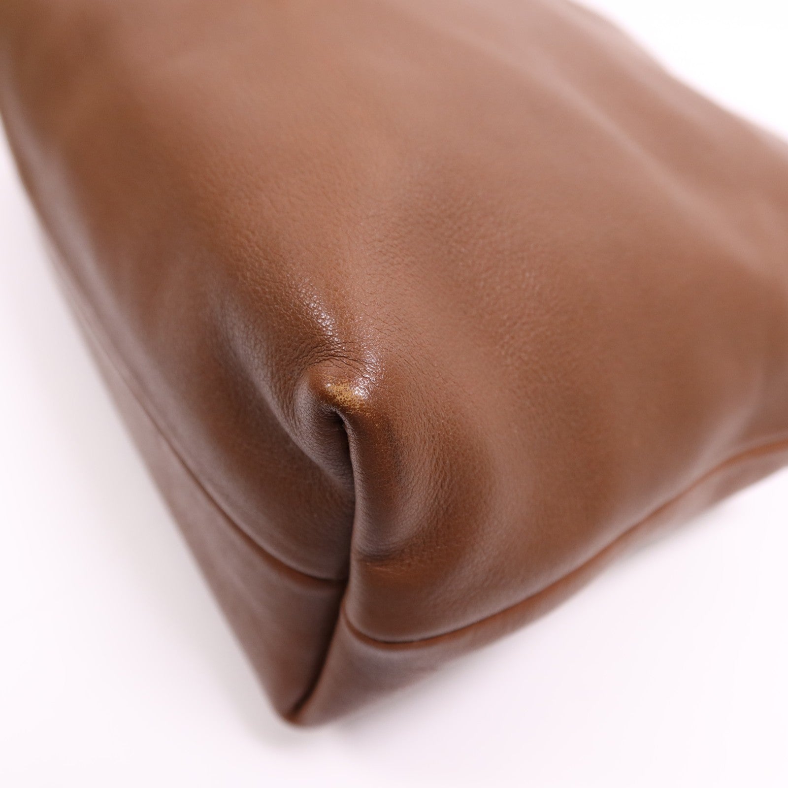 Burberry GHW Shoulder Bag - Brown, Calfskin Leather