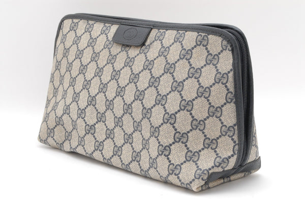 Gucci GG Canvas Pouch Cosmetic Bag - Beige, Canvas