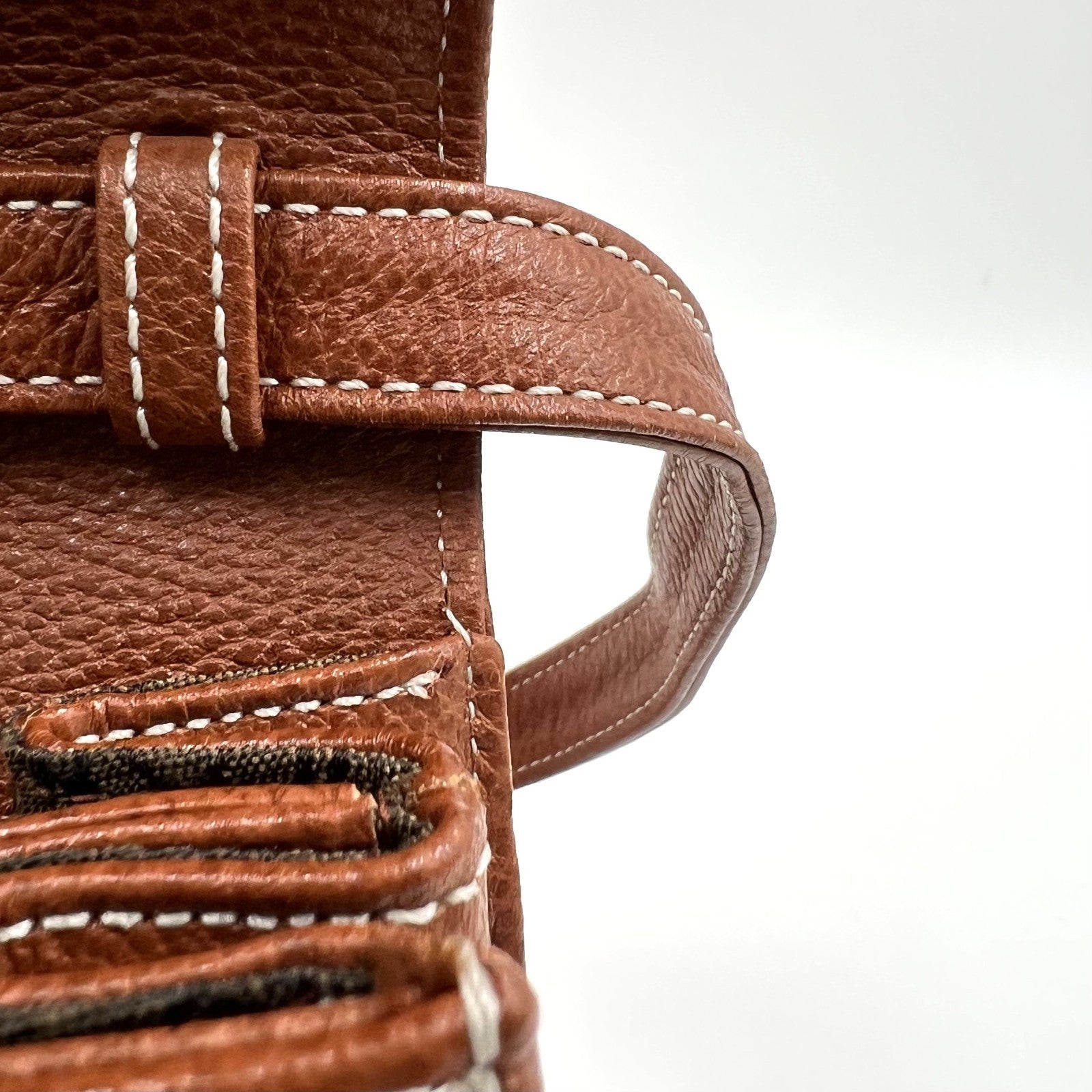 Saint Laurent Yves Cassandra Shoulder Bag - Brown, Leather 