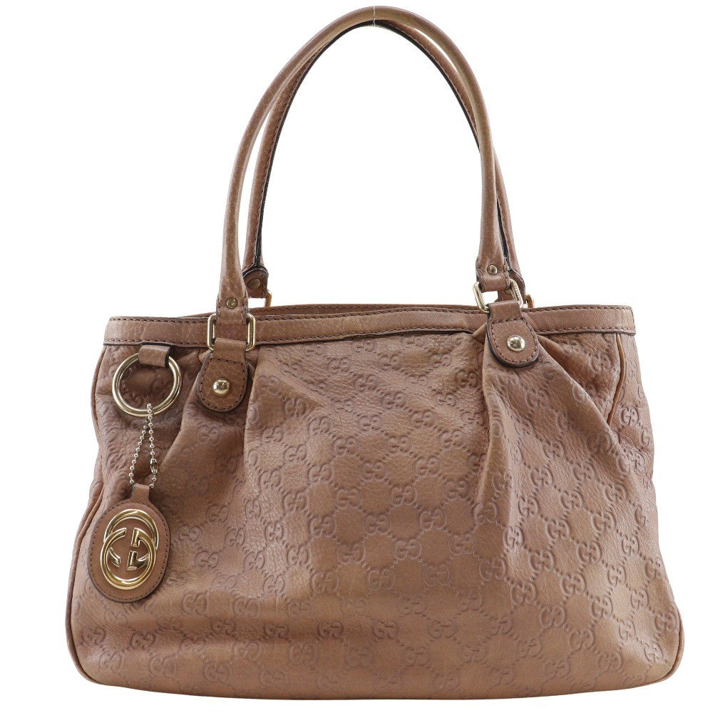 Gucci Sukey Tote Bag - Pink, Sima Leather