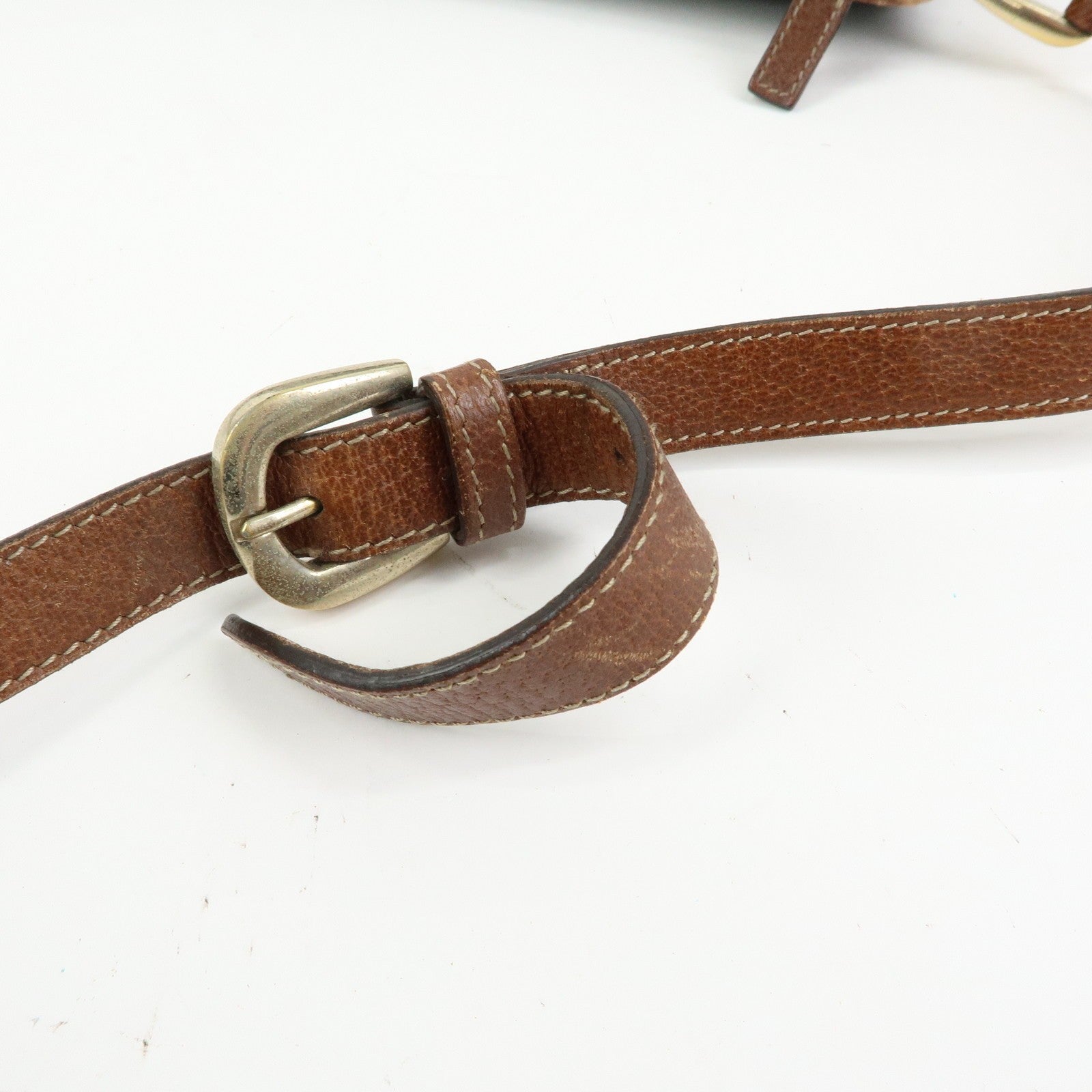 Gucci Abbey Crossbody Bag - Navy, Denim and Leather