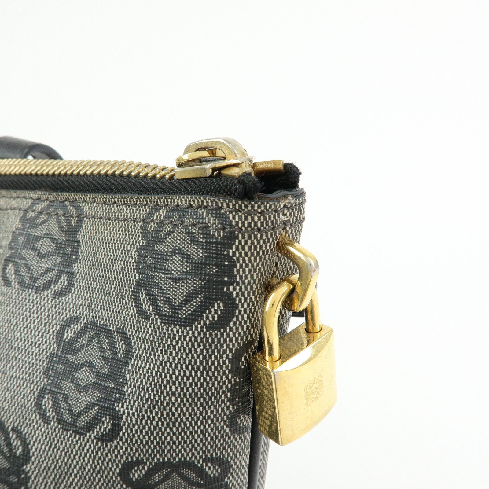 Loewe Anagram Tote Bag - Black, PVC Coating Canvas and Leather