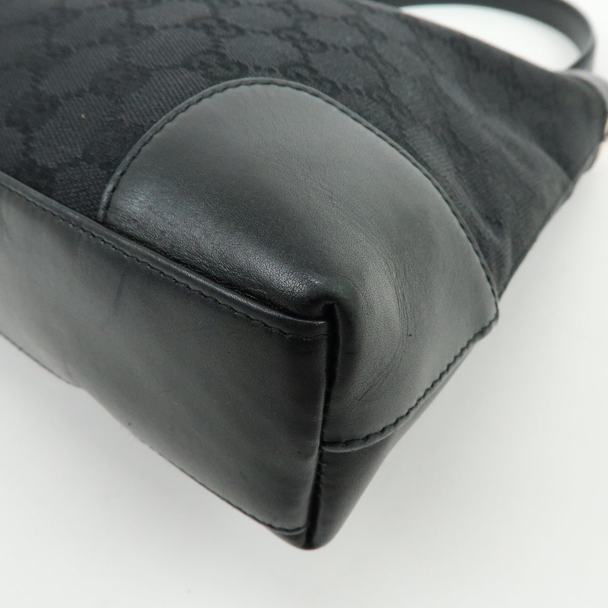 Gucci Shoulder Bag - Black, GG Canvas Leather