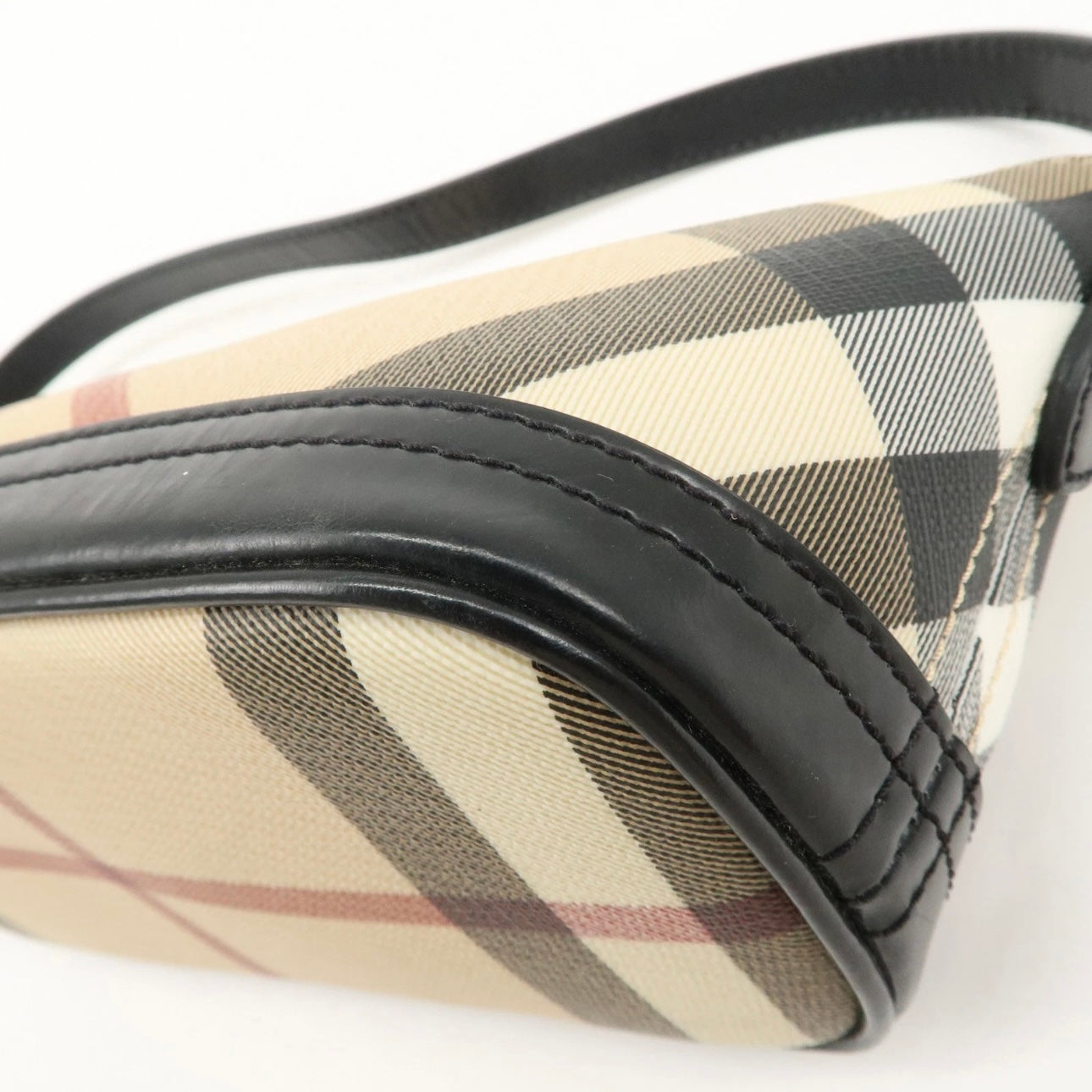 BURBERRY hand bag - Black, PVC