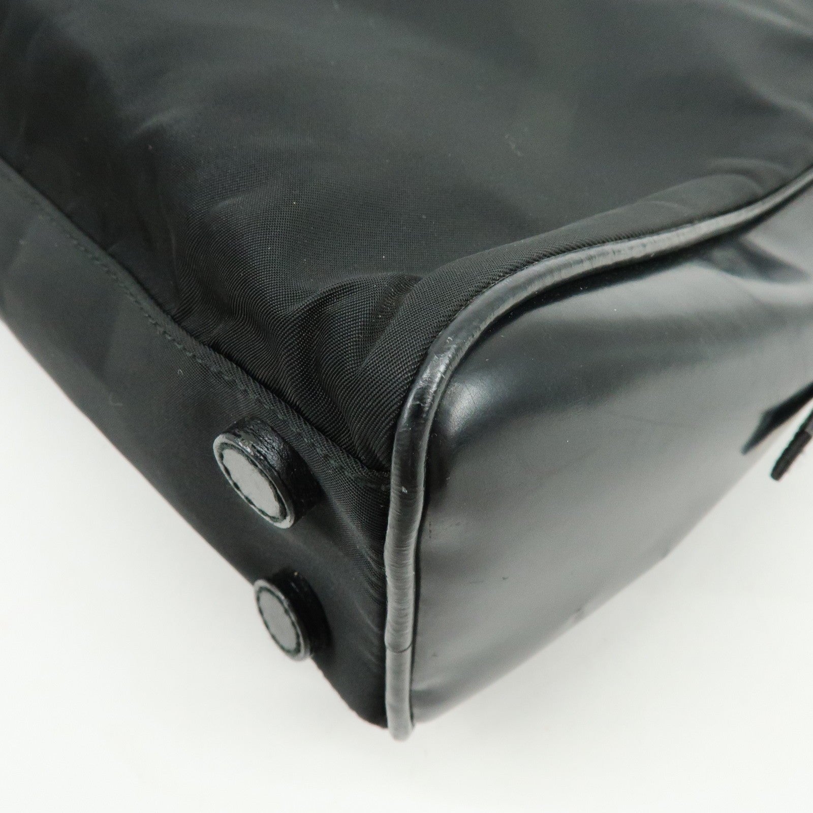 Prada Shoulder Bag - Black, Nylon and Leather