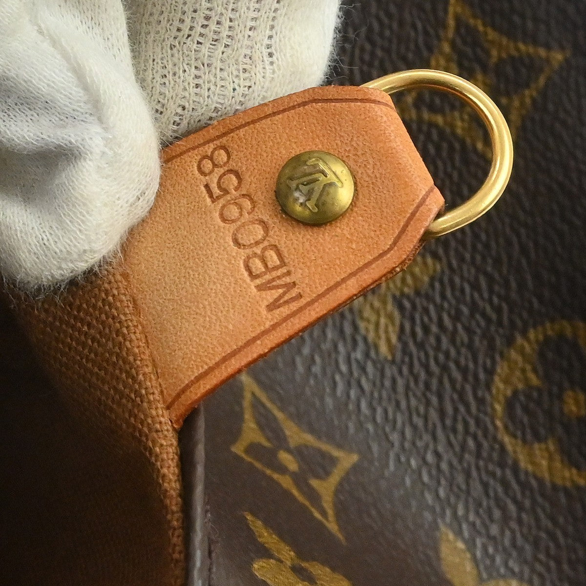 Louis Vuitton Sac Shopping Shoulder Bag - Browns, Monogram Canvas, Leather