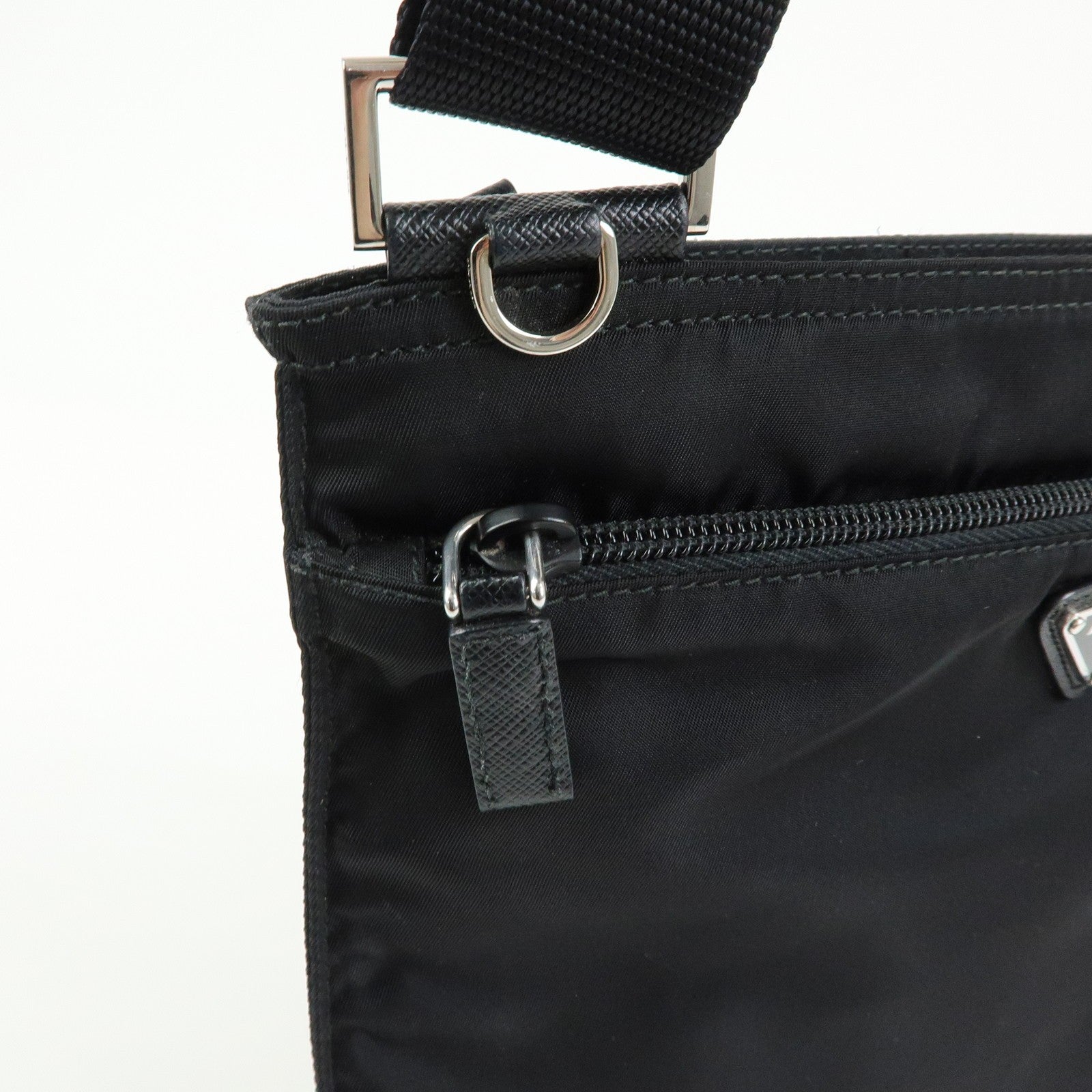 Prada 1BH978 Shoulder Bag - Black, Nylon