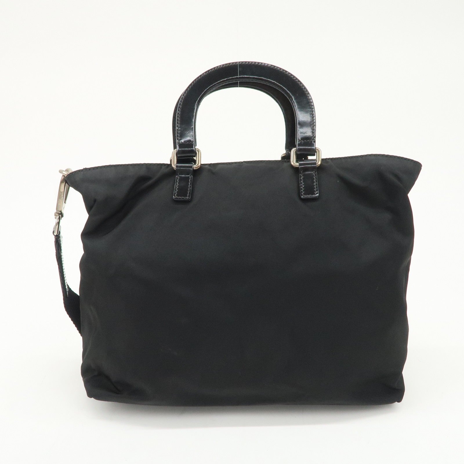 Prada BR3228 2Way Bag - Black, Nylon and Leather
