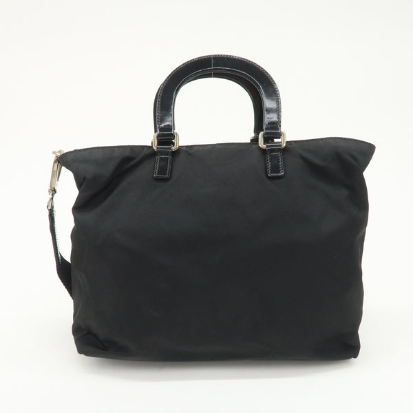 Prada BR3228 2Way Bag - Black, Nylon and Leather