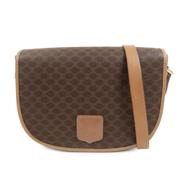 Celine Macadam Shoulder Bag - Brown, PVC 