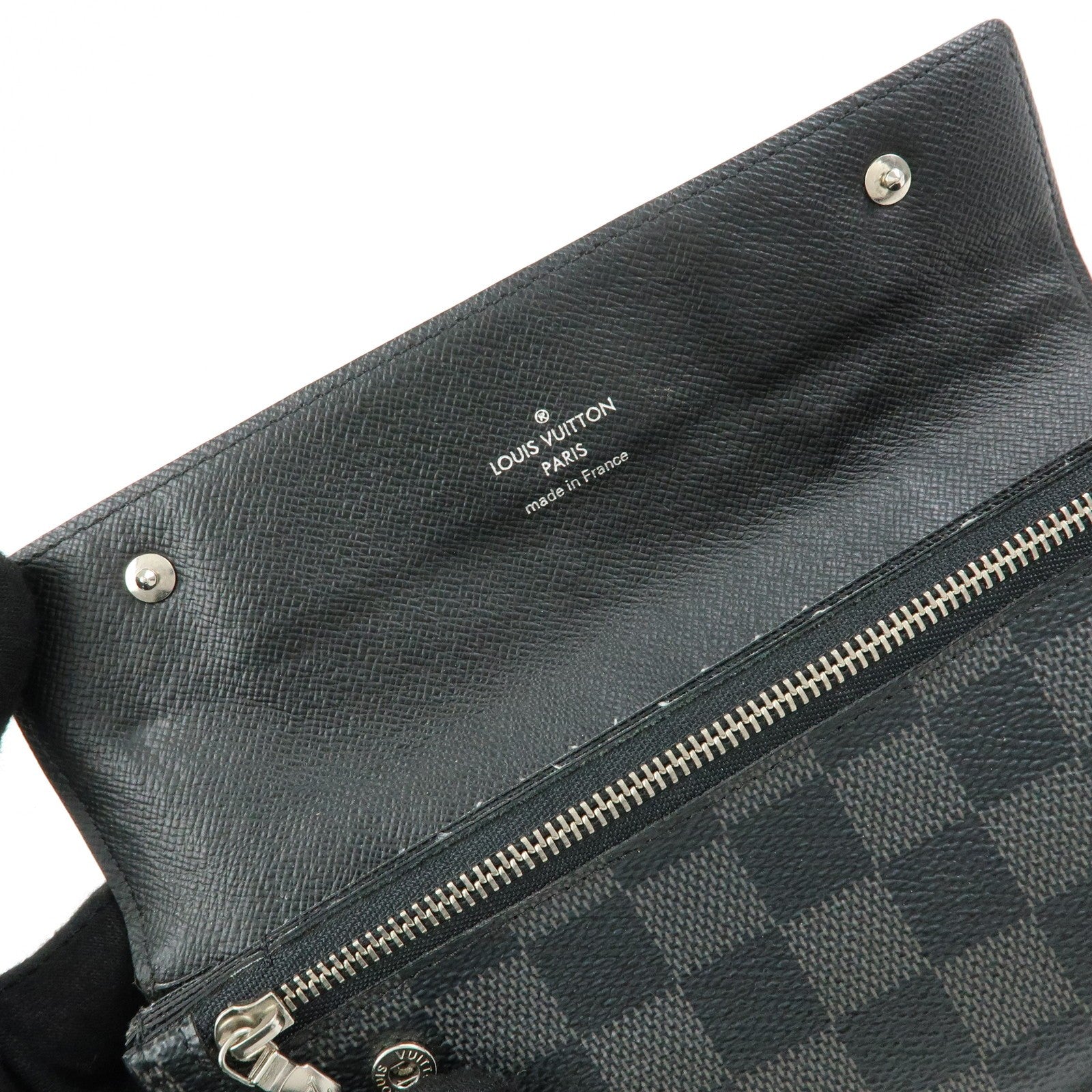 Louis Vuitton Portefeuille Accordion Wallet - Damier Graphite, Damier Canvas