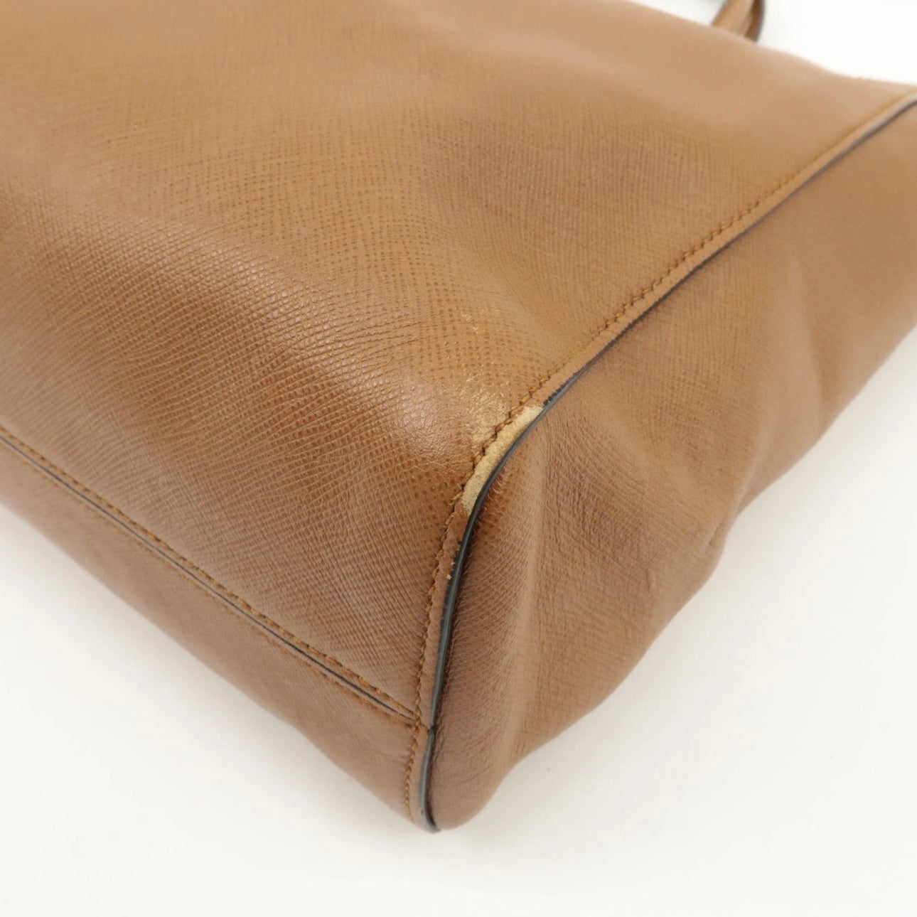 PRADA 2 way bag - Brown, Leather