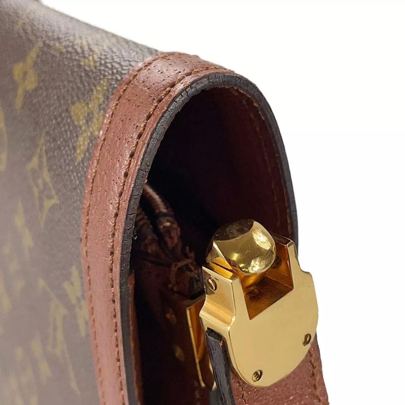 Louis Vuitton Rond Point Leather Brown Shoulder bag