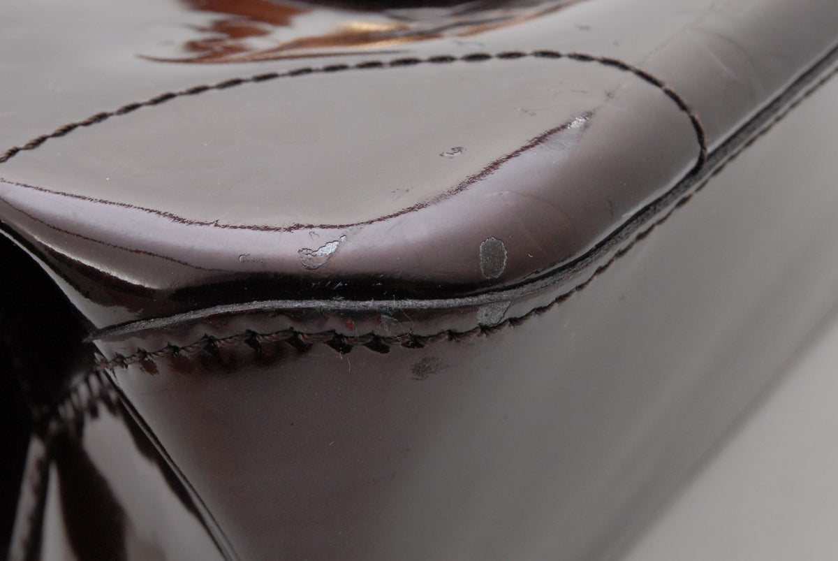 Louis Vuitton Rosewood Avenue Shoulder Handbag - Amarante, Vernis Leather
