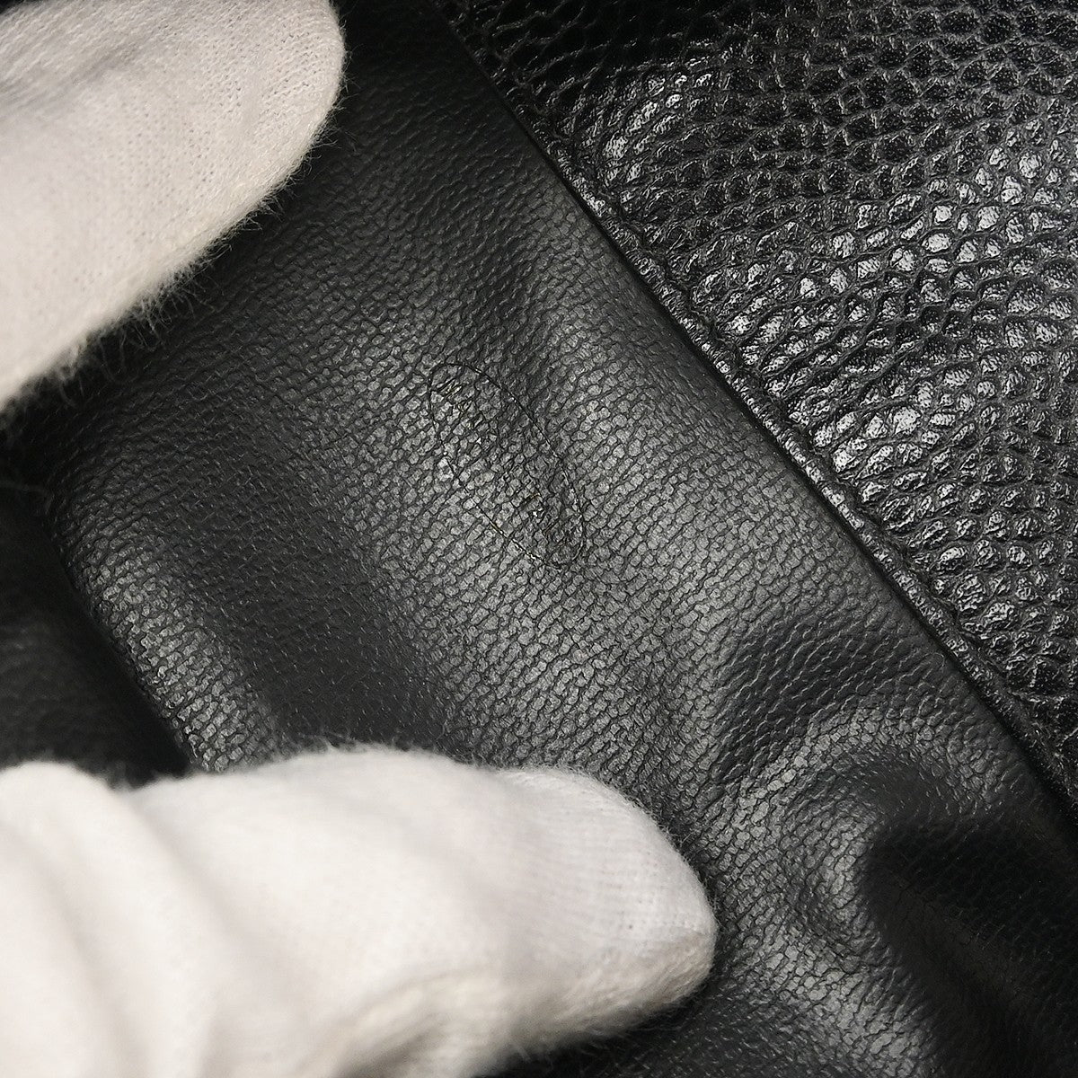 Chanel Triple CC Drawstring Shoulder Bag - Black, Calfskin