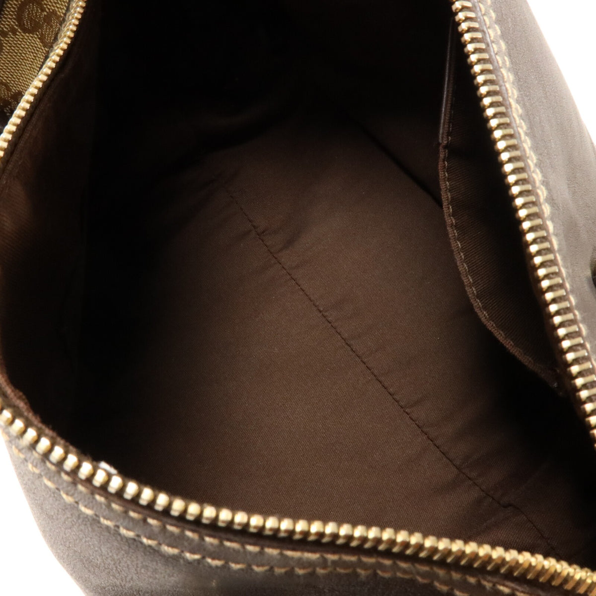 Gucci GG GHW Trophy Boston Handbag - Brown/Beige, GG Canvas