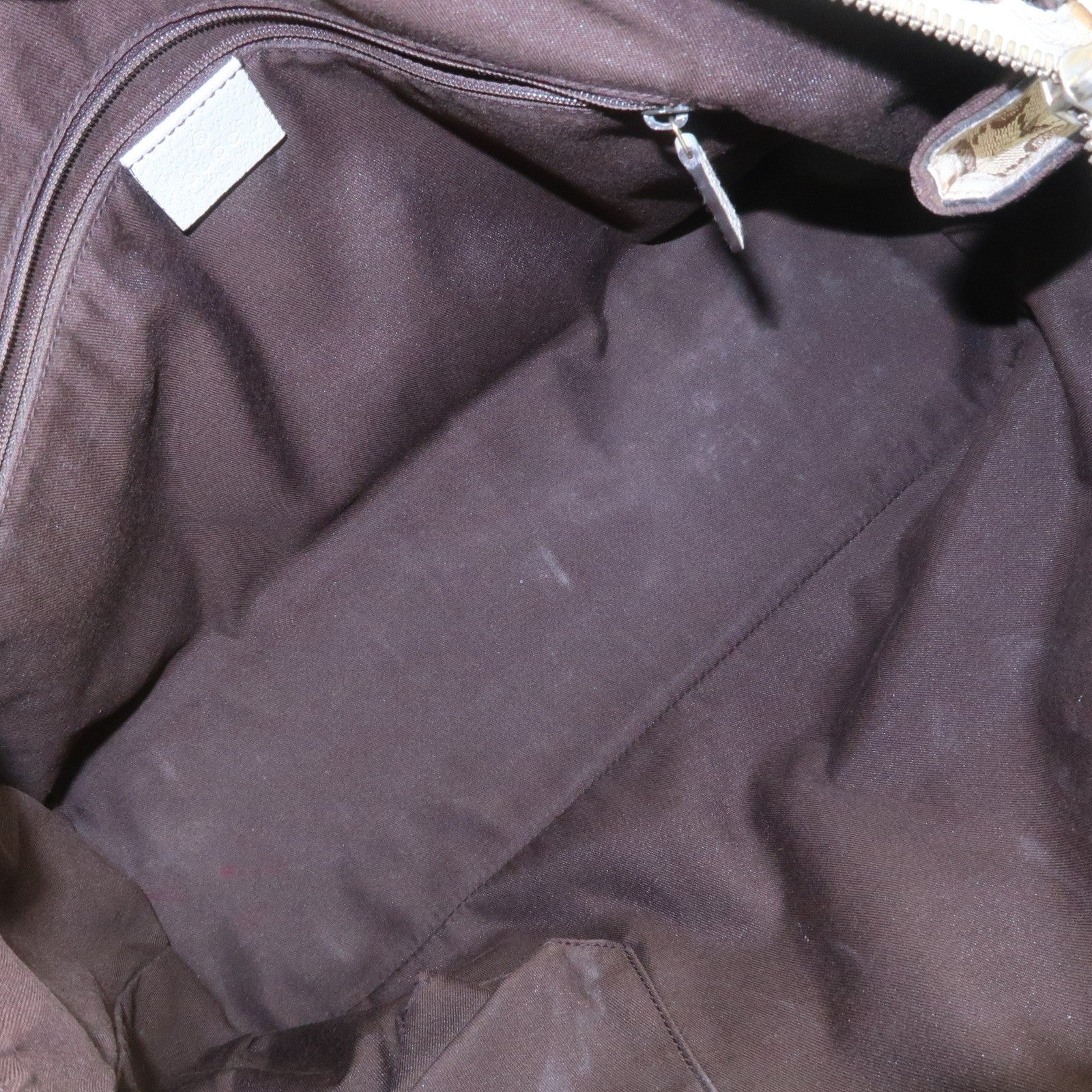 Gucci Princy Sherry Tote Bag - Brown Ivory, GG Canvas Leather 