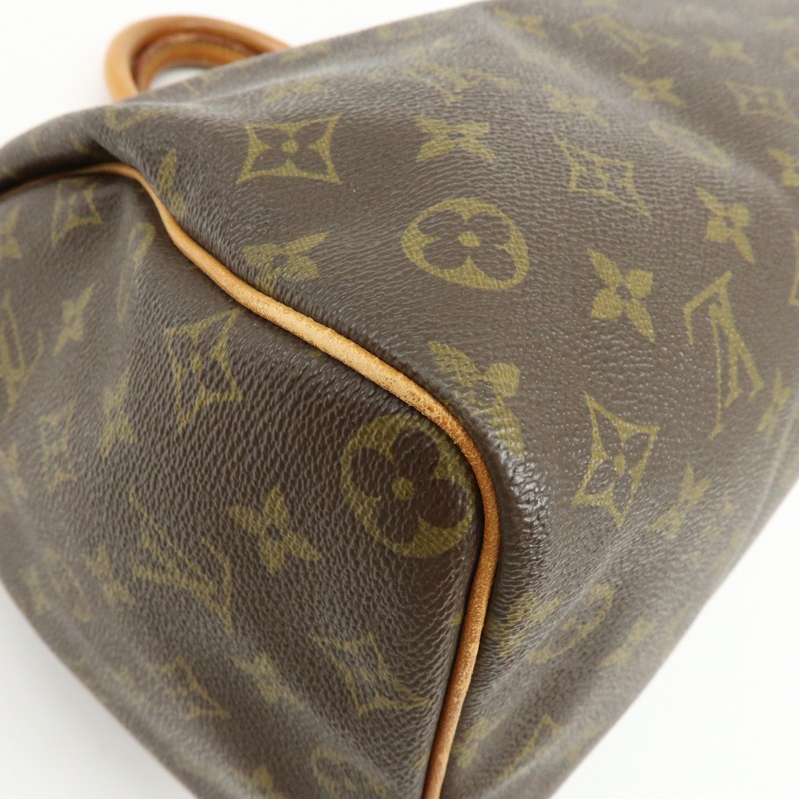Louis Vuitton Speedy 35 Handbag - Brown, Monogram Canvas, Leather