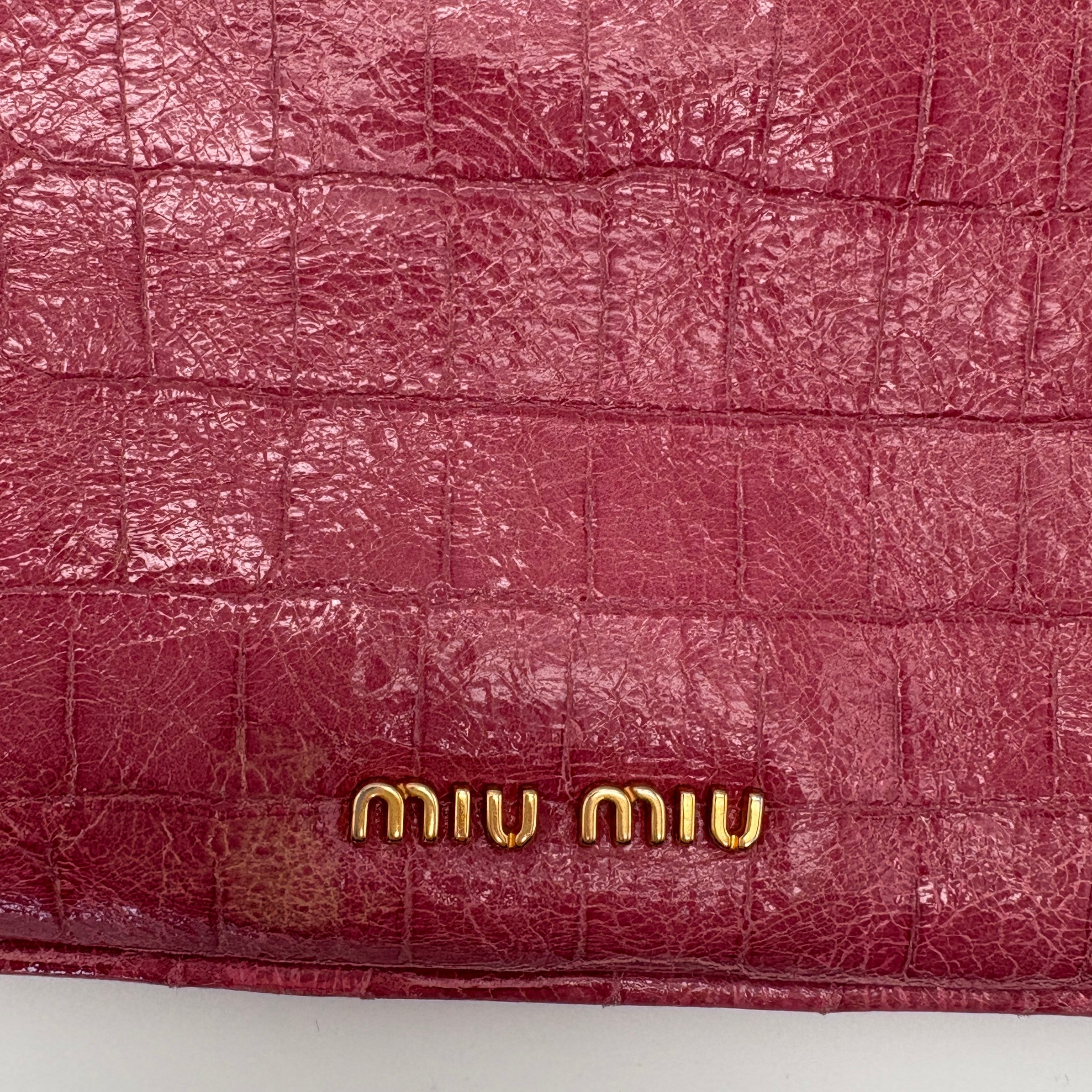 Miu Miu mini clutch