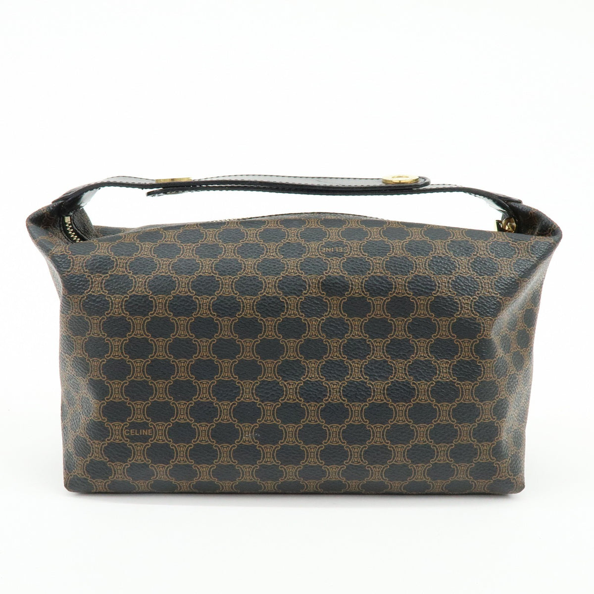 Celine Hand Bag - Black, Brown, PVC, Leather