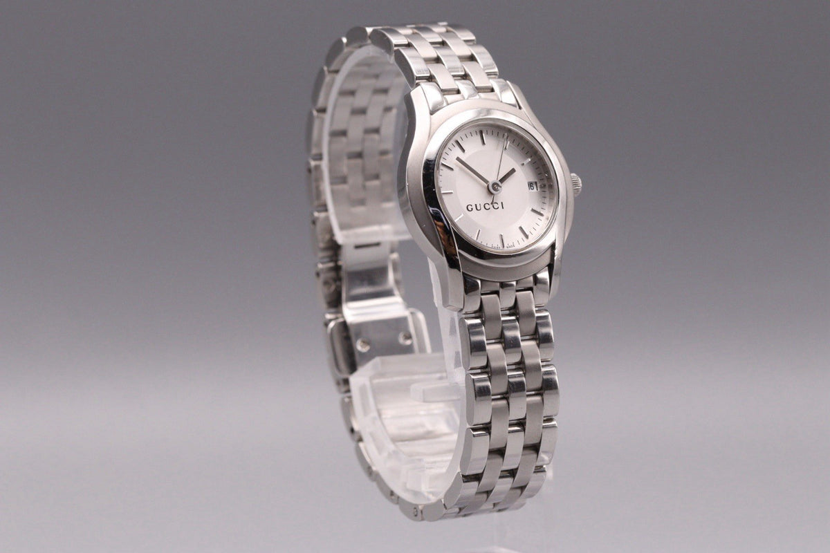 Gucci 5500L Watch - Silver, Stainless Steel- מגיע עם הקופסה!