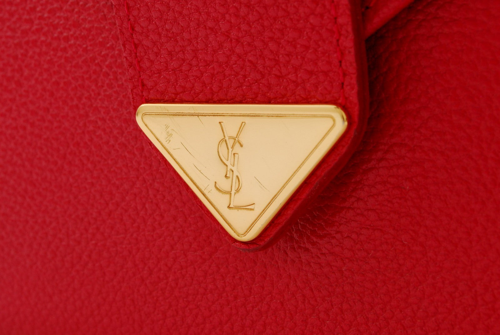 Saint Laurent Yves Clutch Bag - Red, Leather 